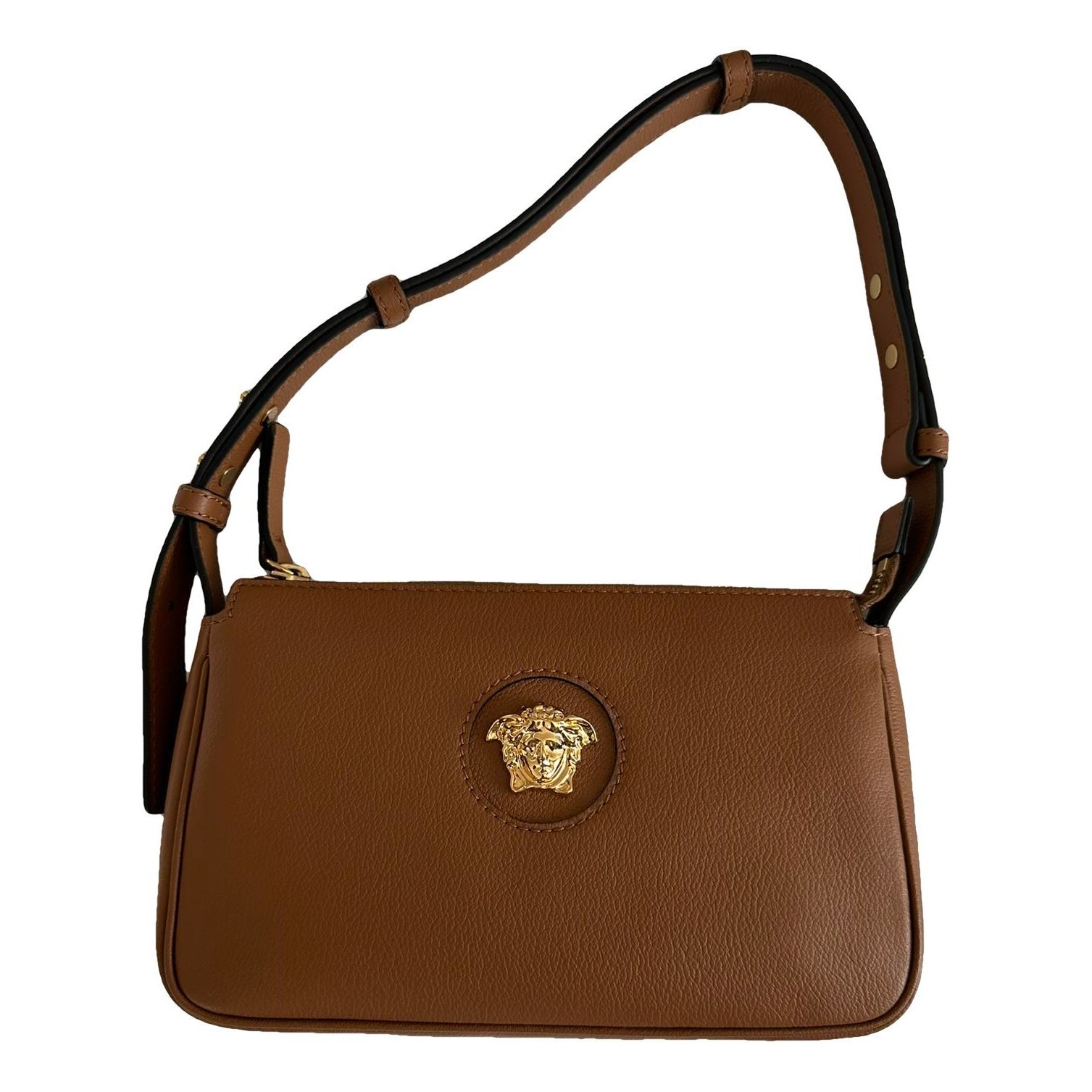 La Medusa leather handbag