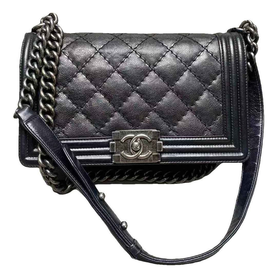 Boy leather handbag