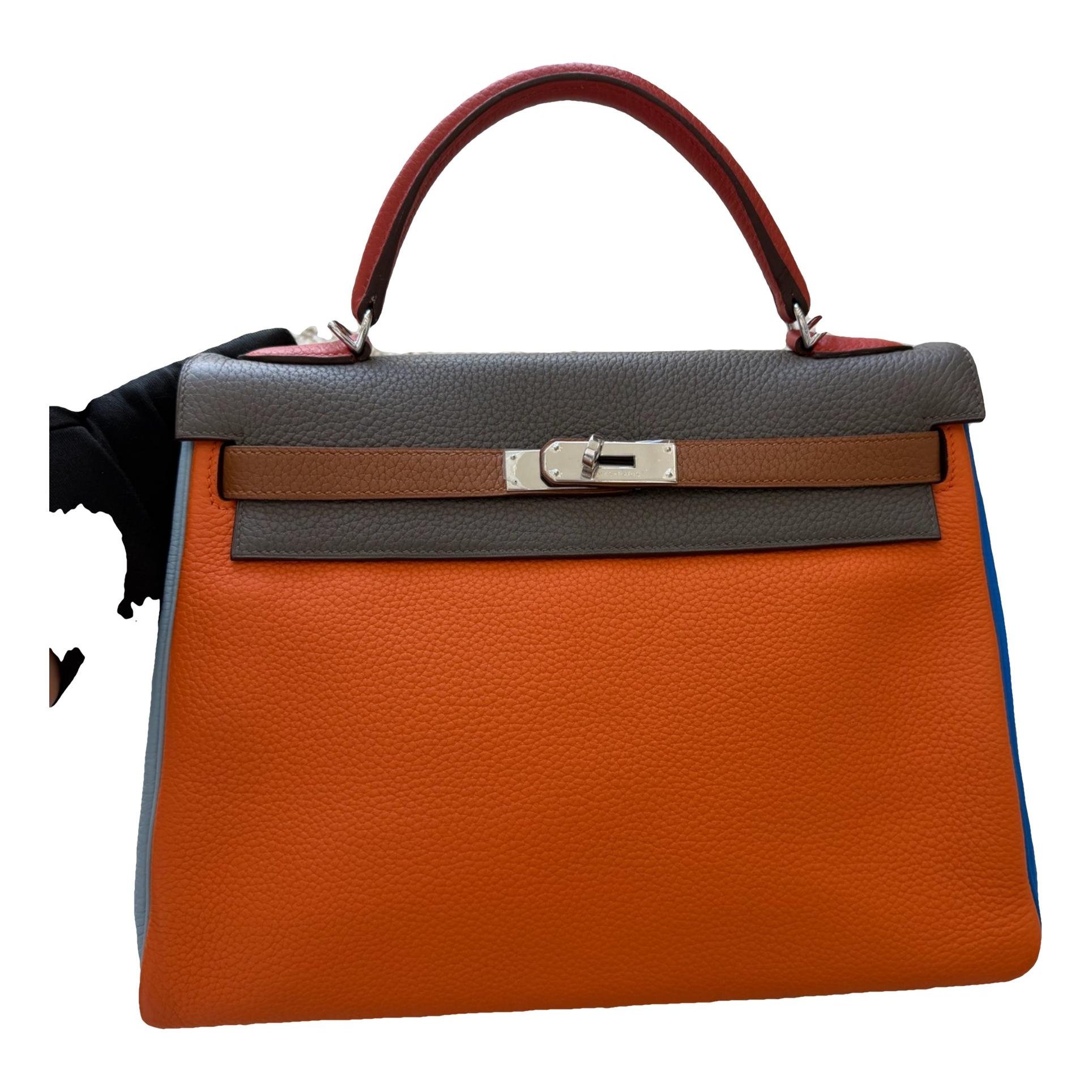 Kelly 32 leather handbag