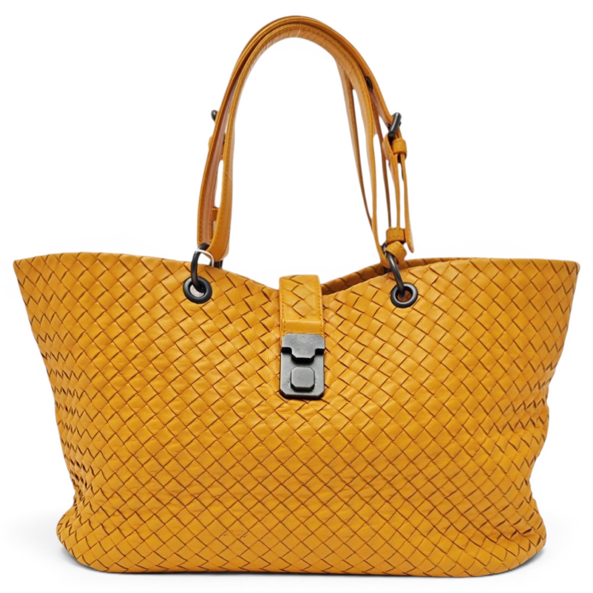 Bottega Veneta Roma leather handbag