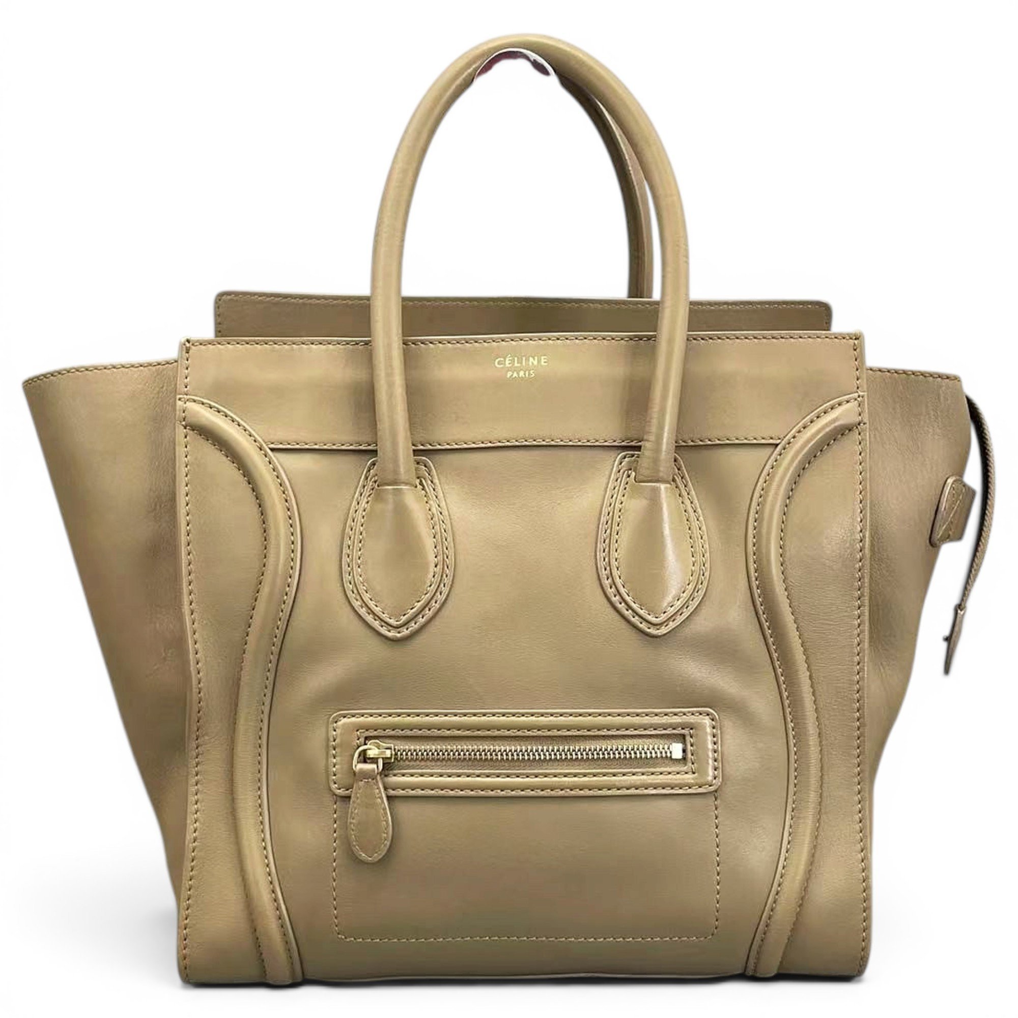 Luggage leather handbag