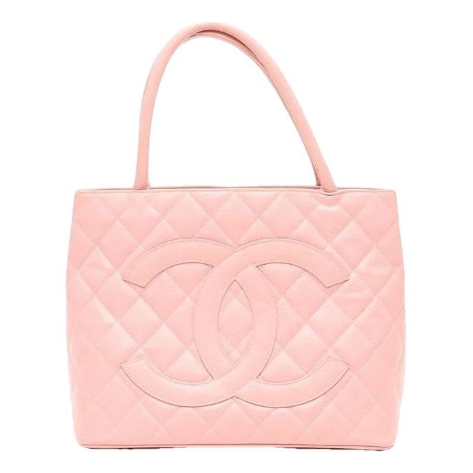 Médaillon leather tote