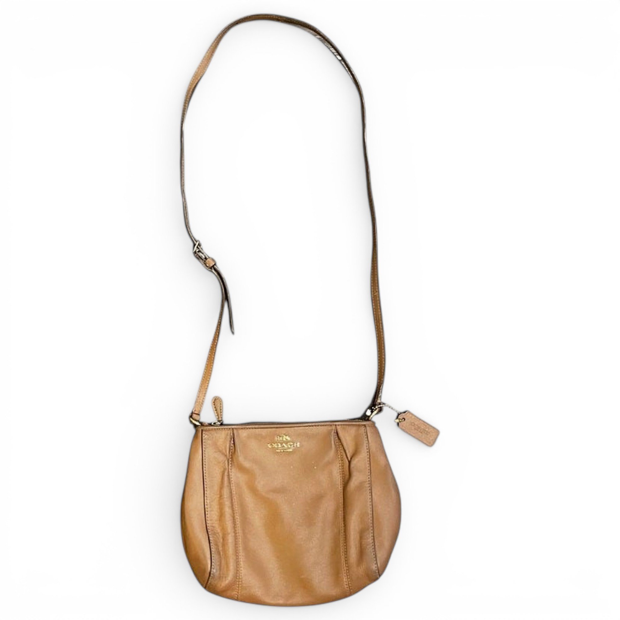 Leather crossbody bag