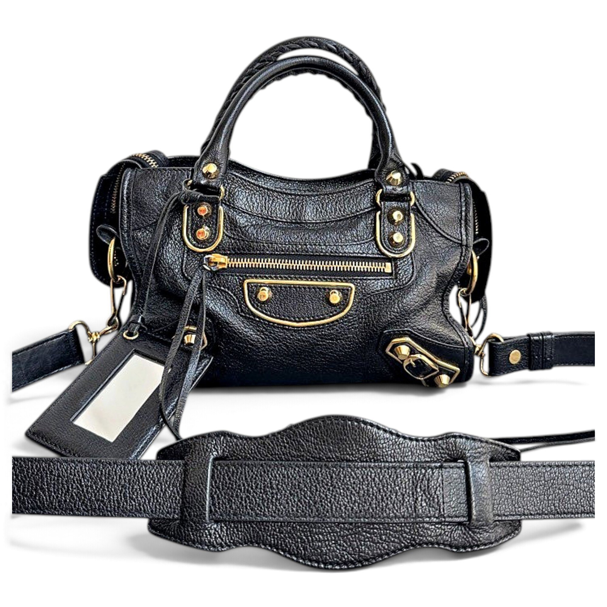Neo Cagole City leather handbag