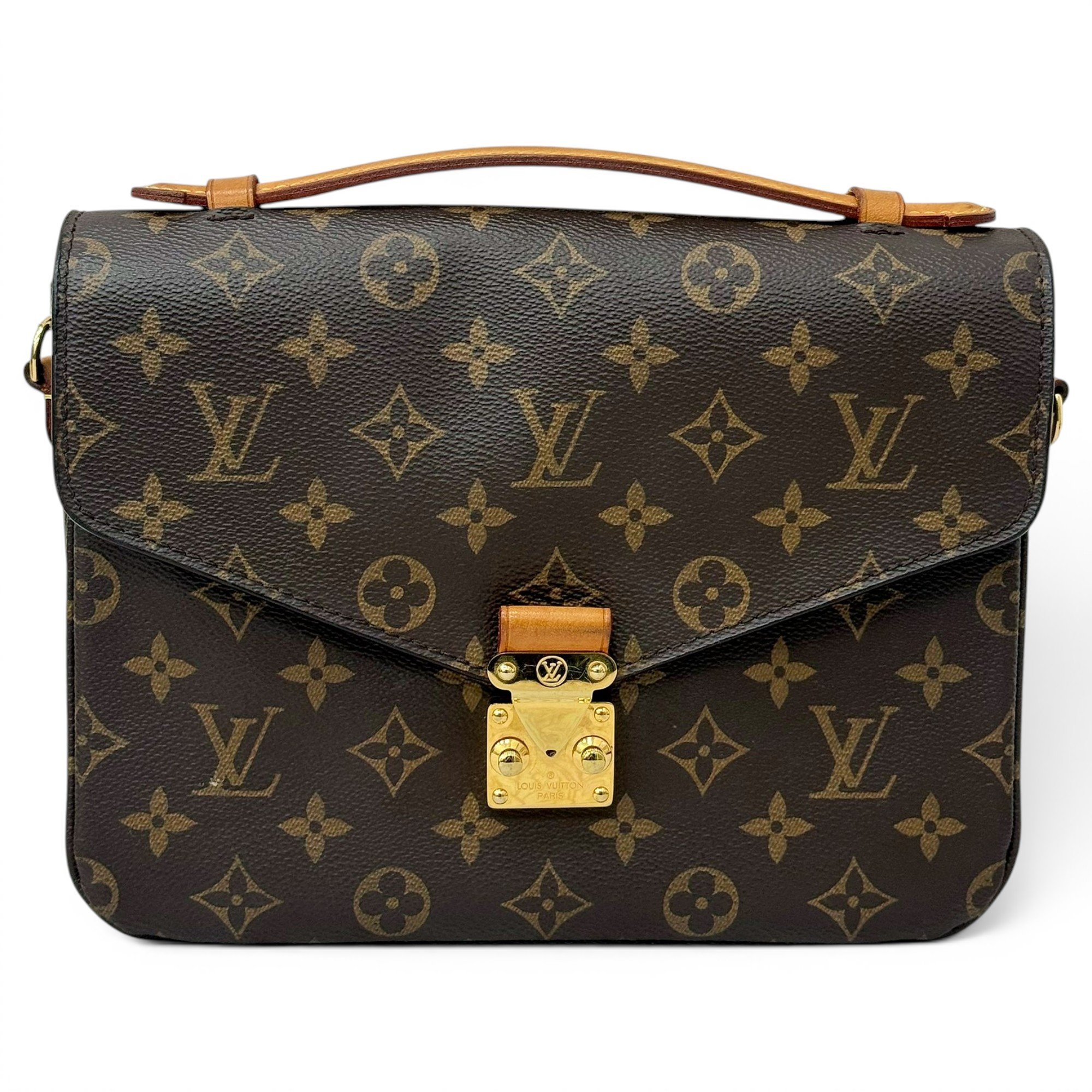 Metis leather handbag