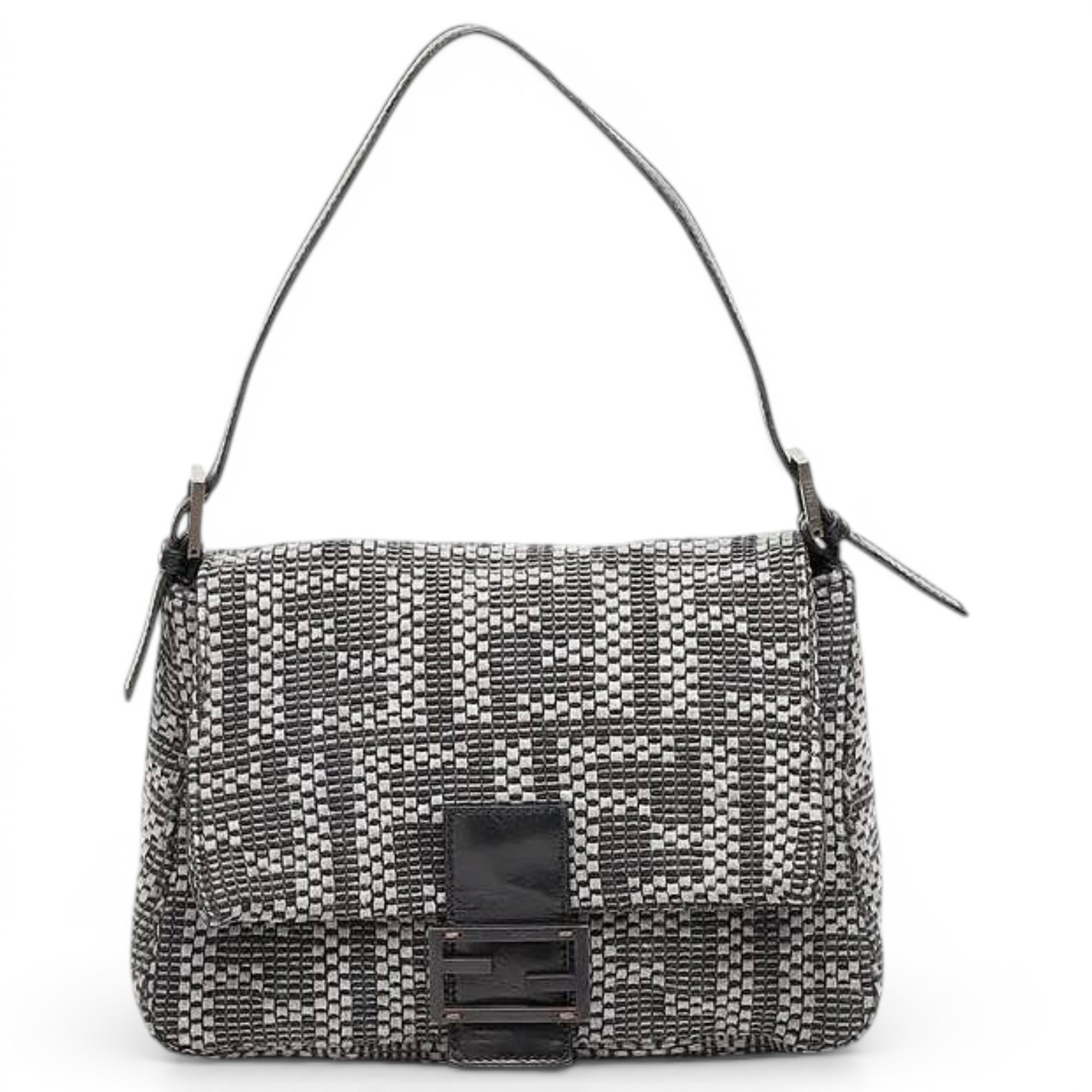FF wool handbag