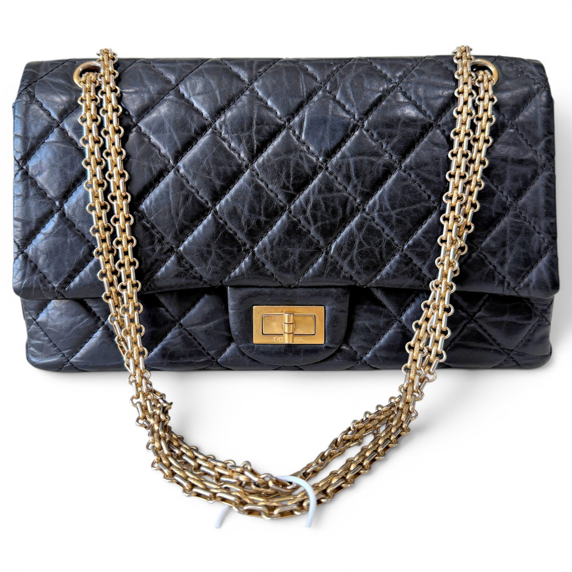 Chanel 2.55 leather handbag