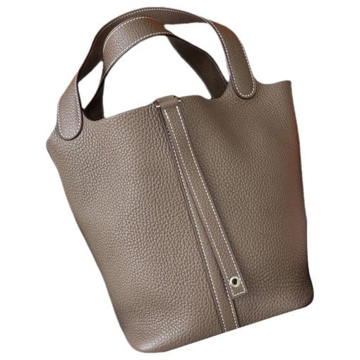 Picotin leather handbag