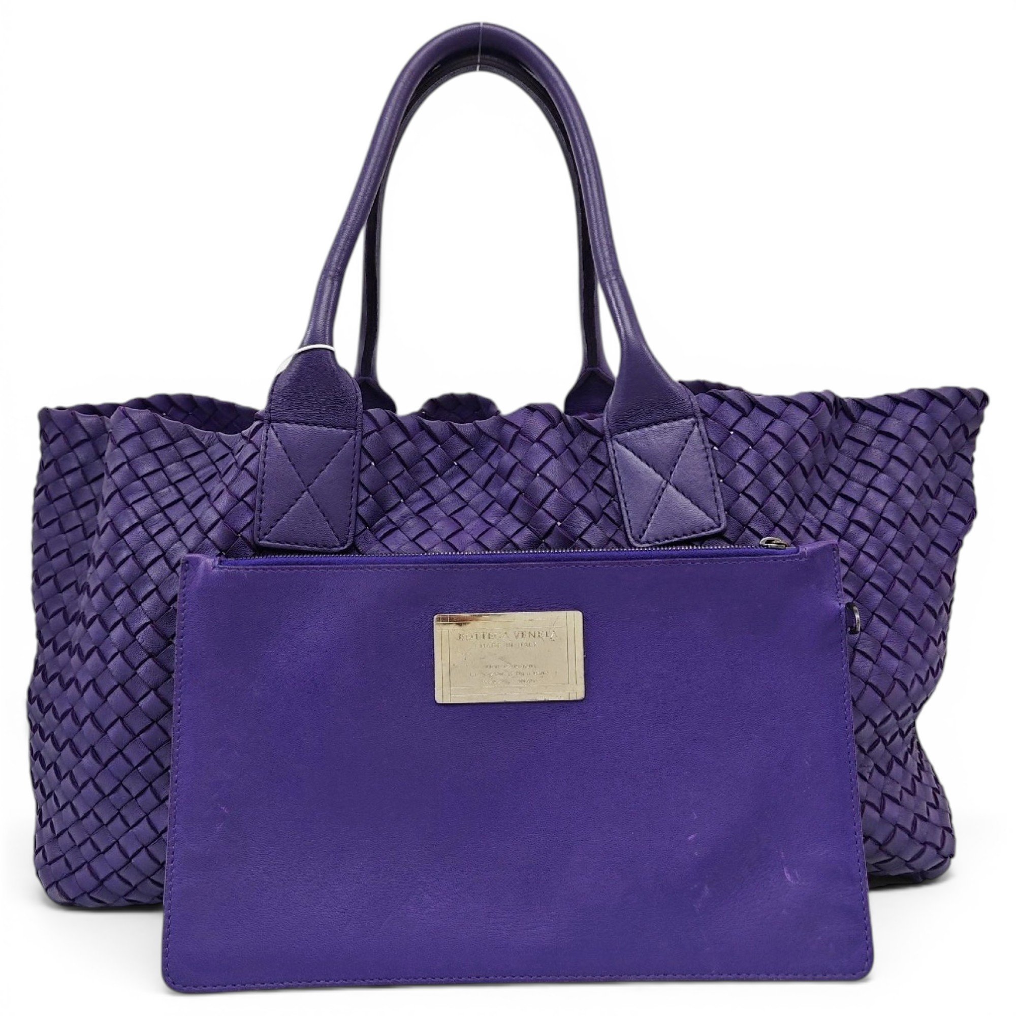 Cabat leather tote