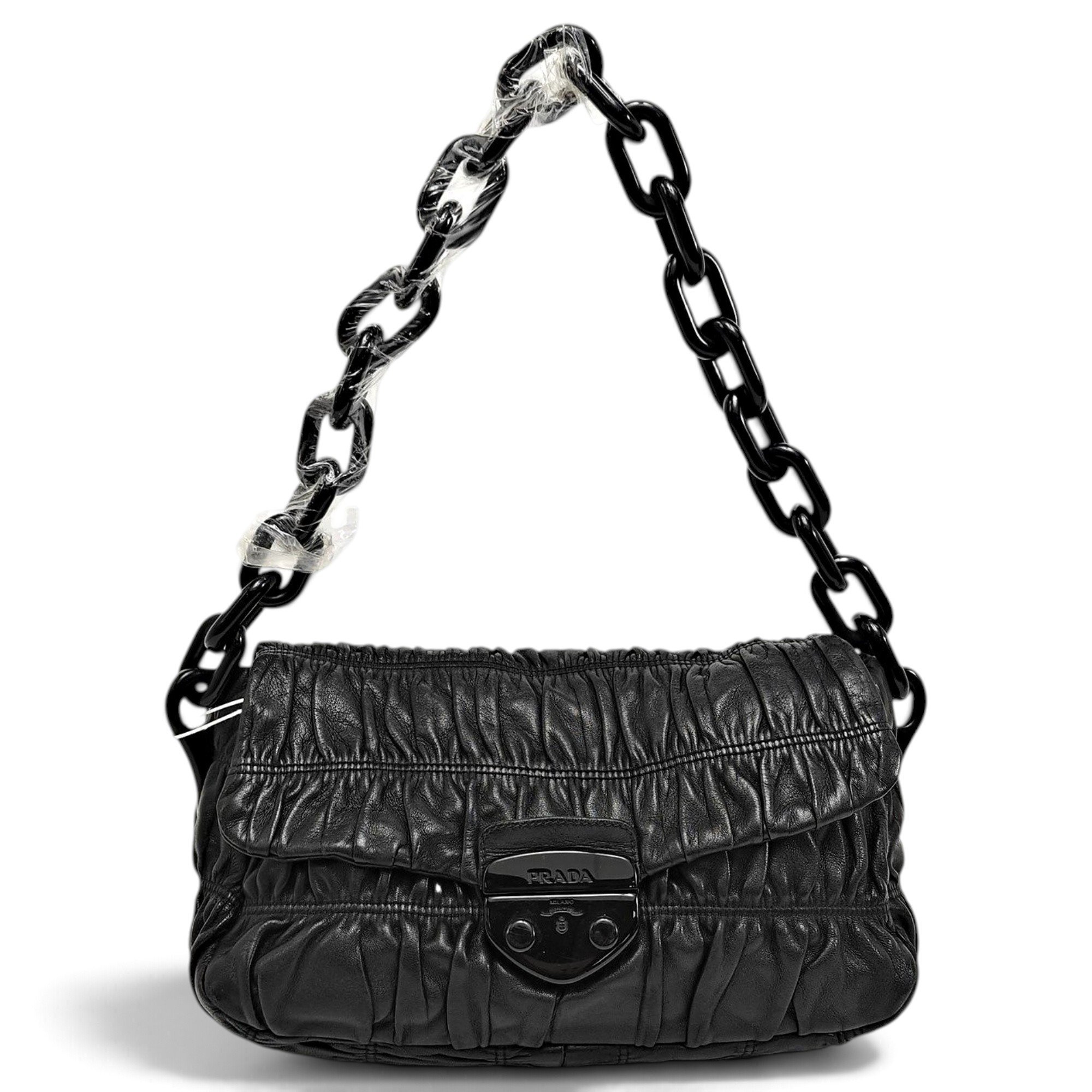 Leather handbag