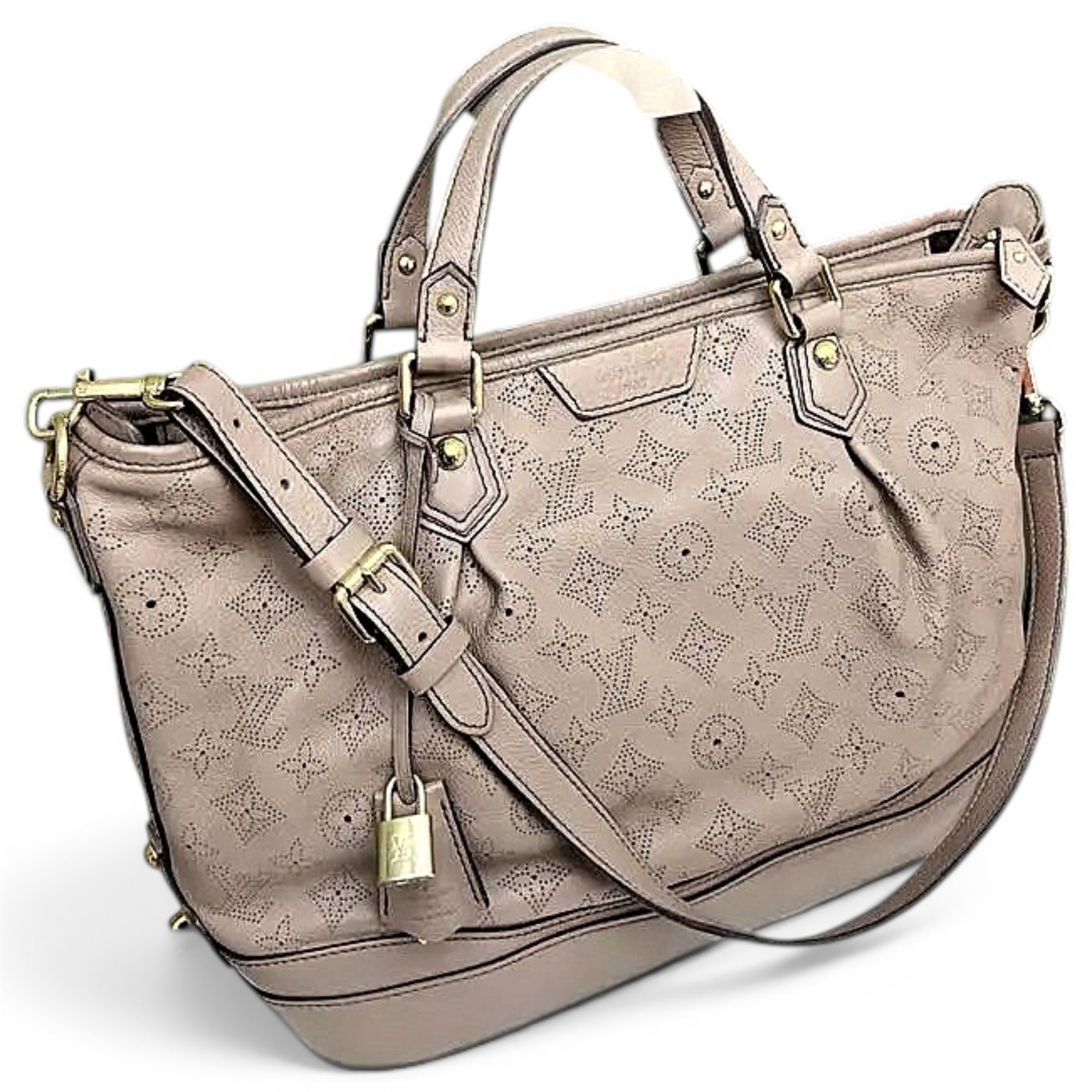 Stellar leather handbag