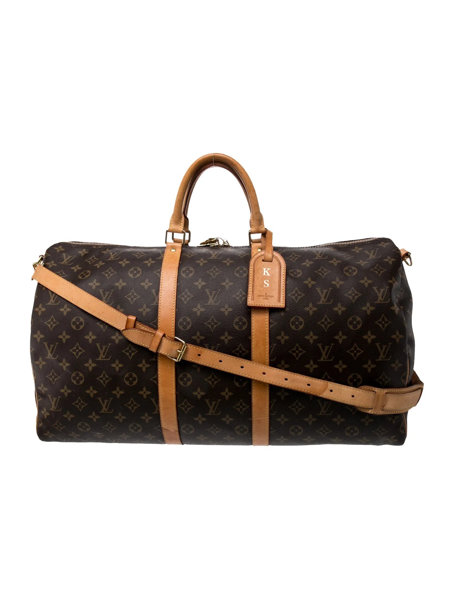 LV Monogram Keepall Bandouliere 55