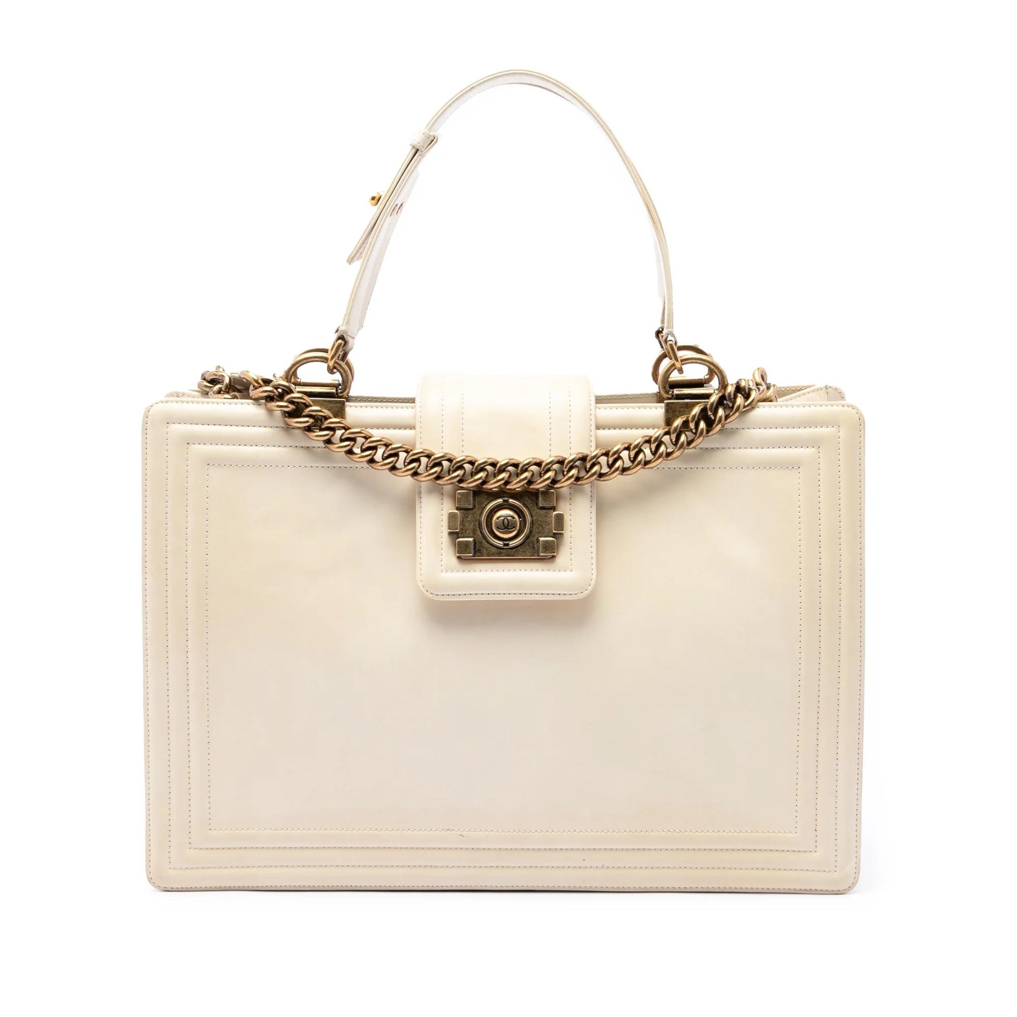Boy leather satchel
