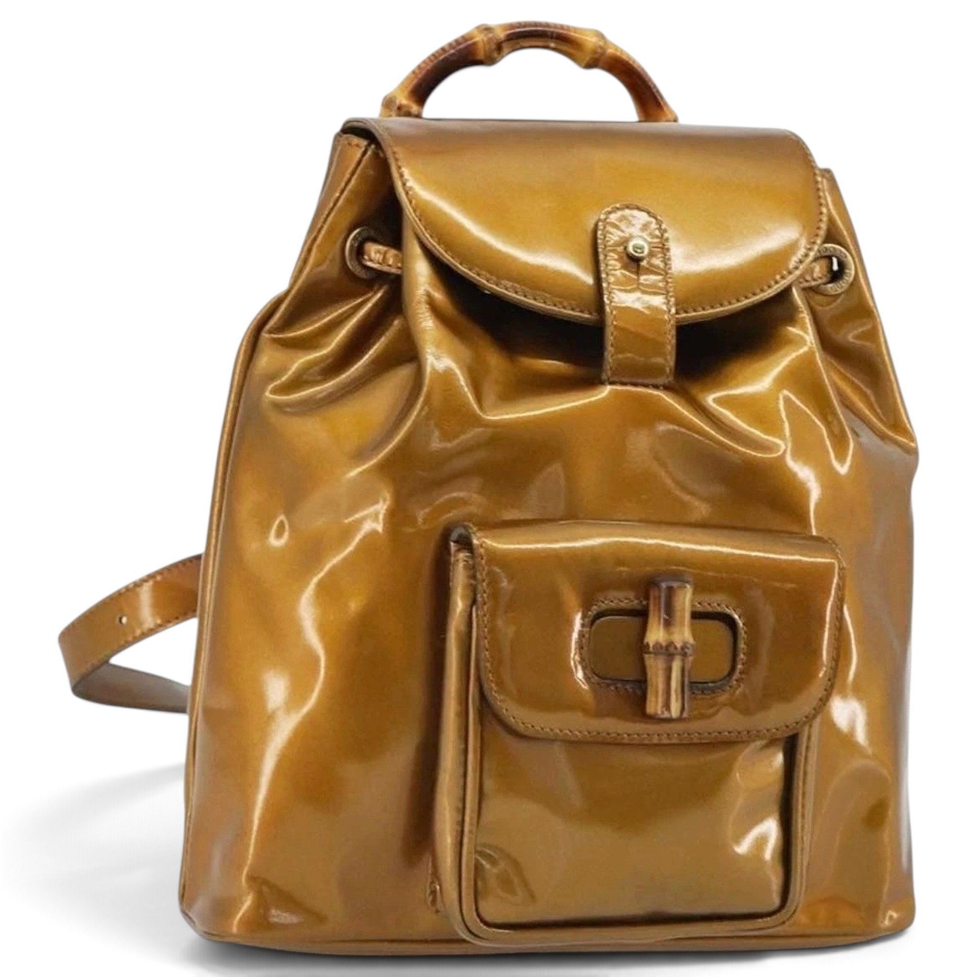 Gucci Patent leather backpack