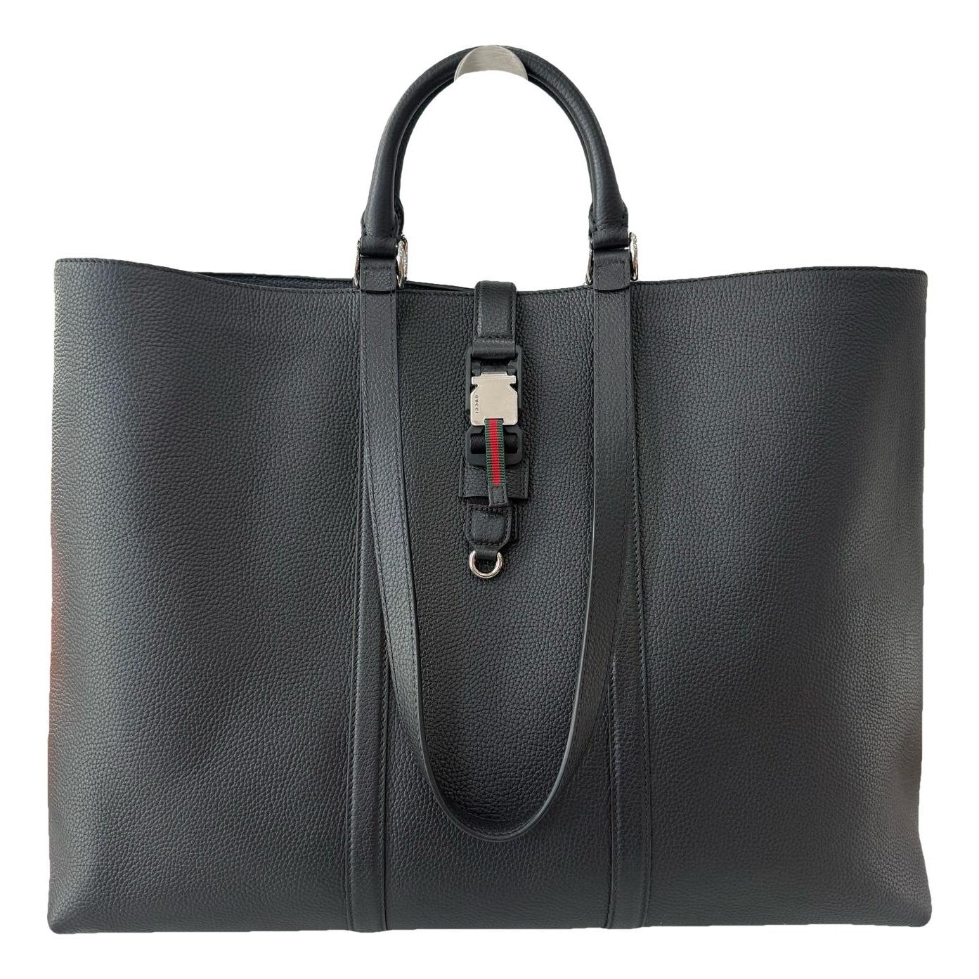 Leather tote