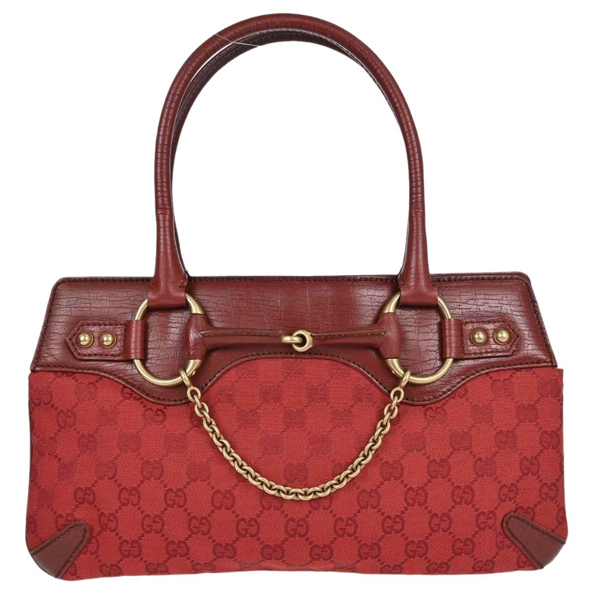Horsebit Chain cloth tote