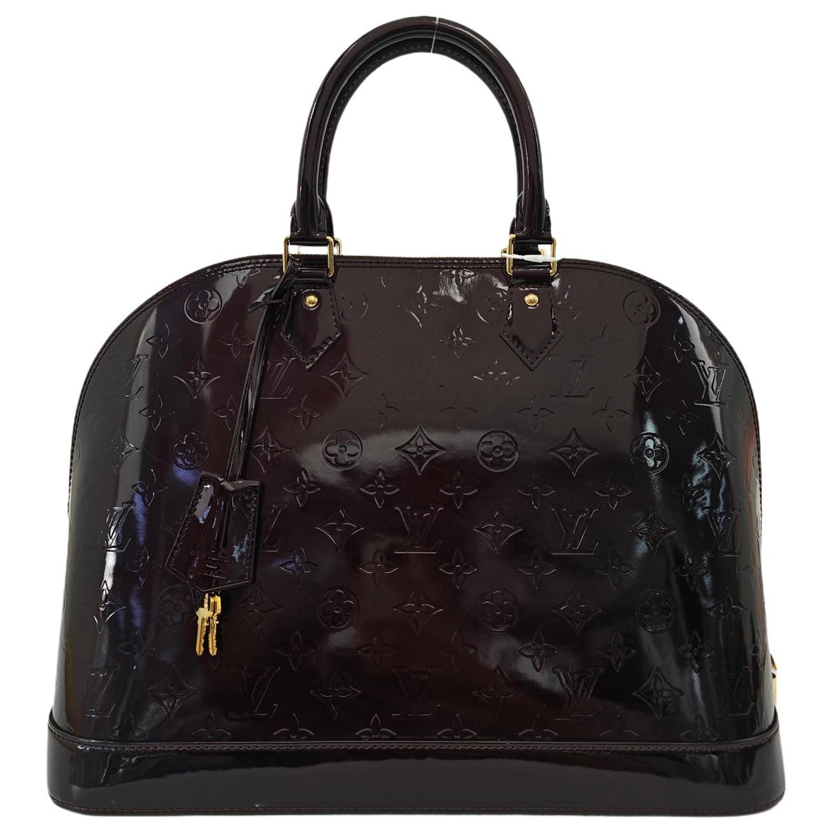 Alma patent leather handbag