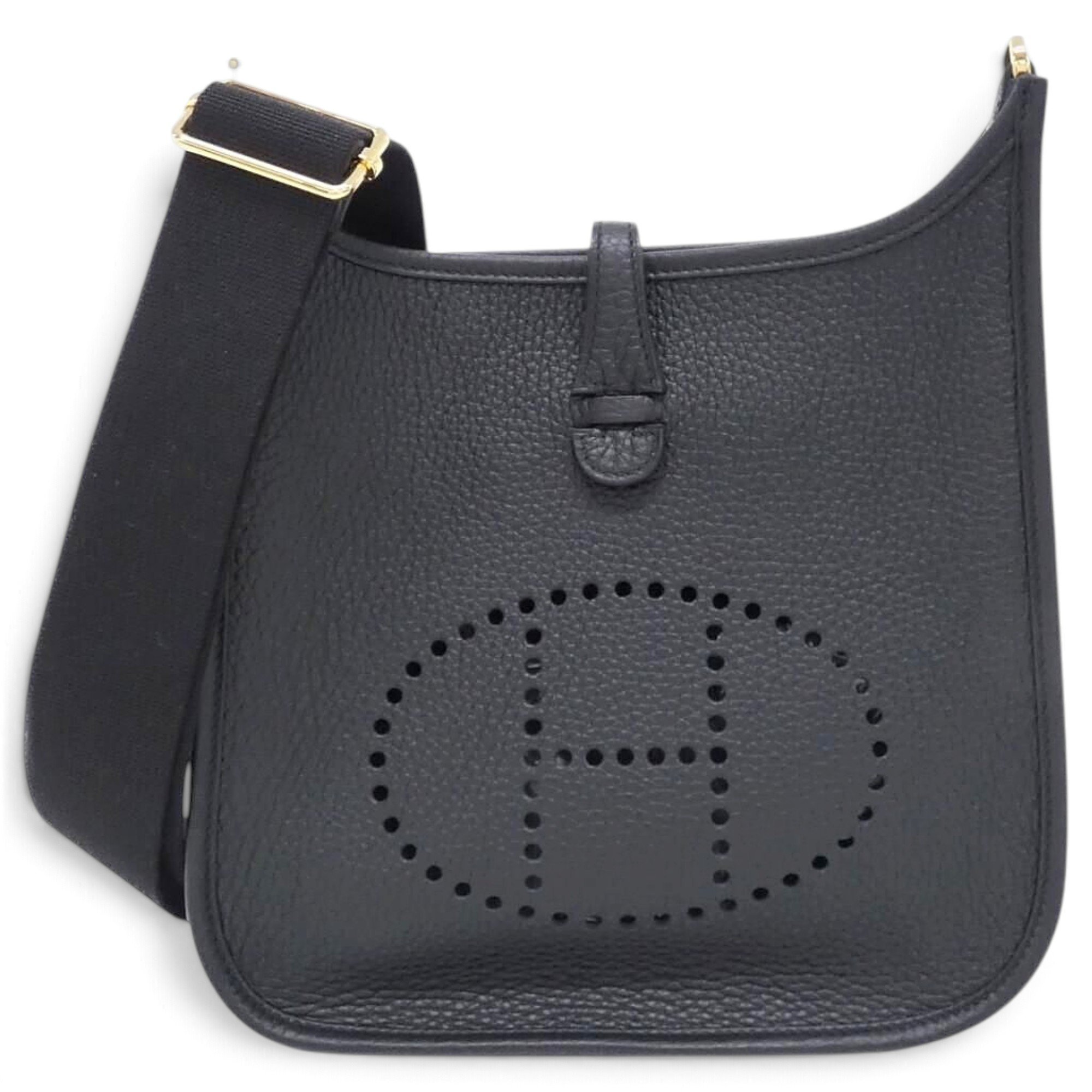 Evelyne leather handbag