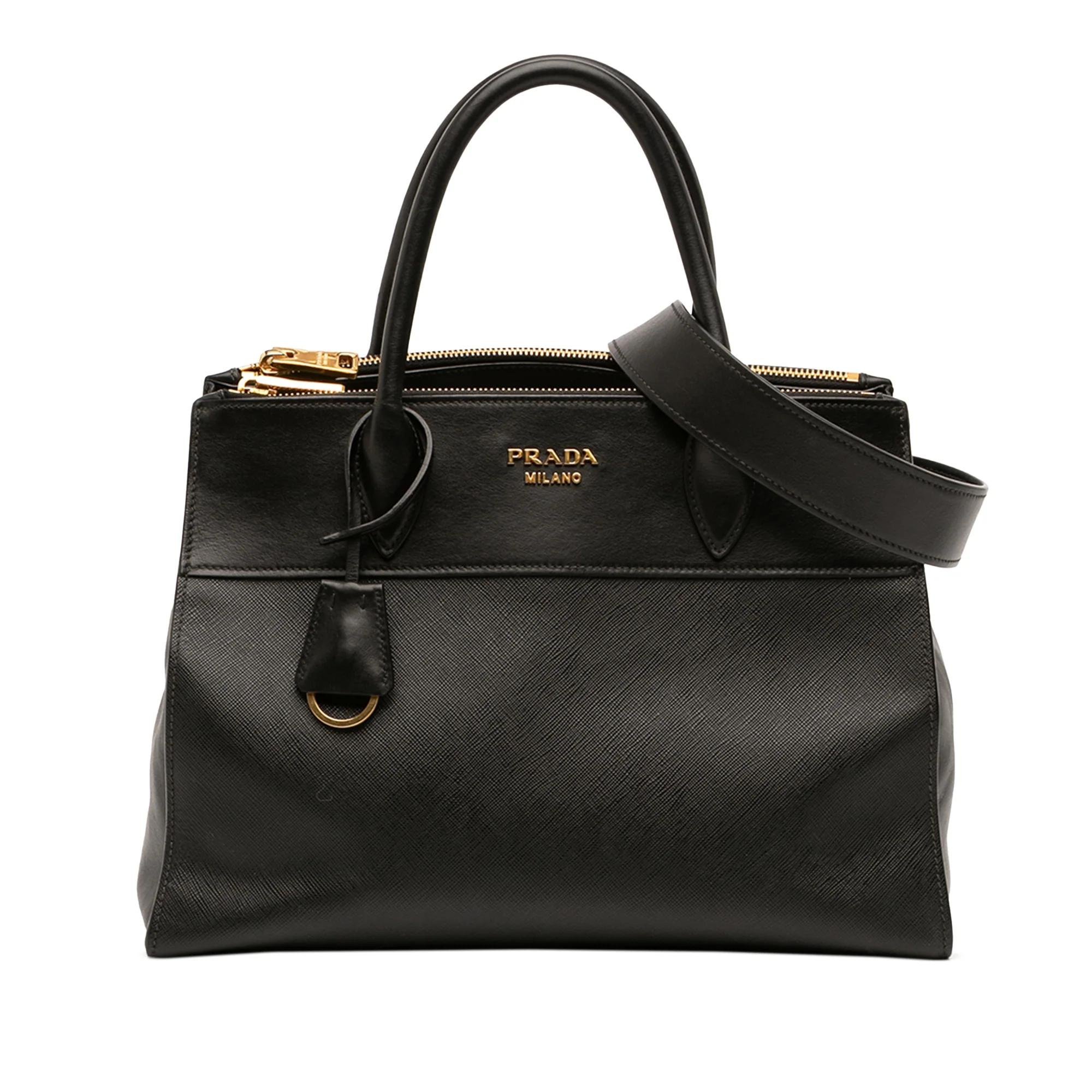 Paradigme leather handbag