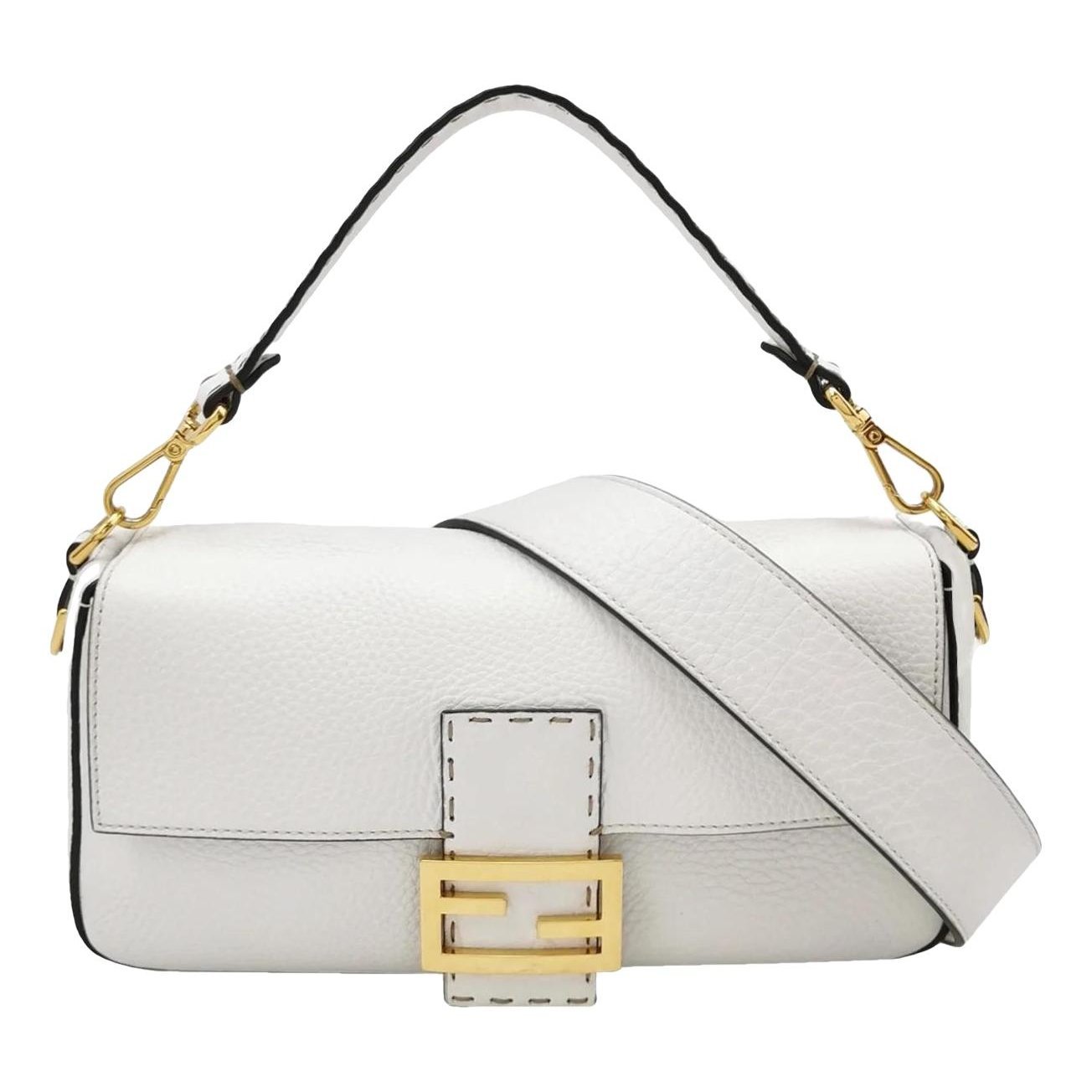 Baguette leather bag
