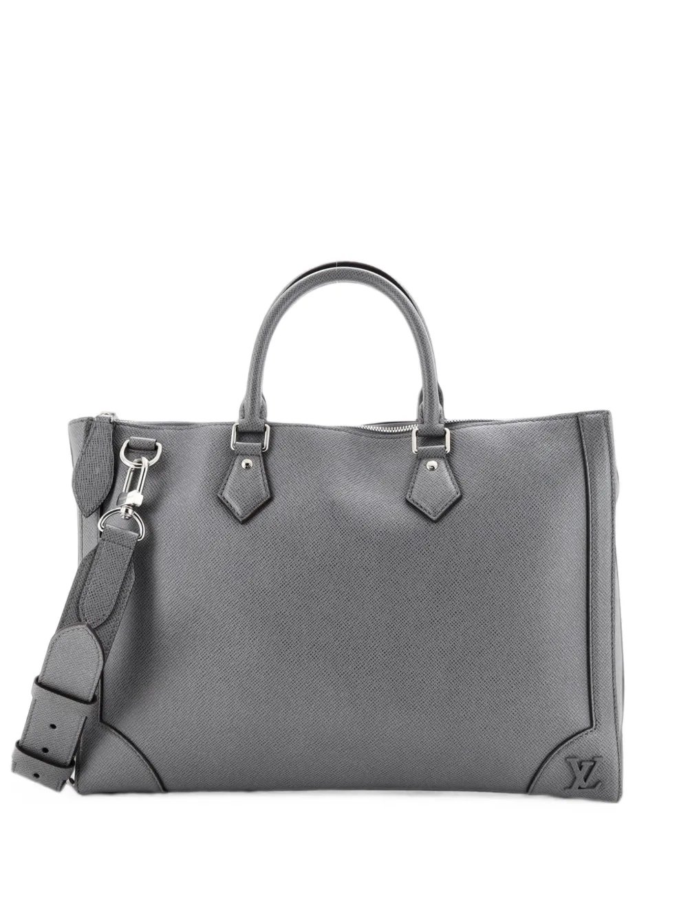 Slim Briefcase Taiga Leather business bag