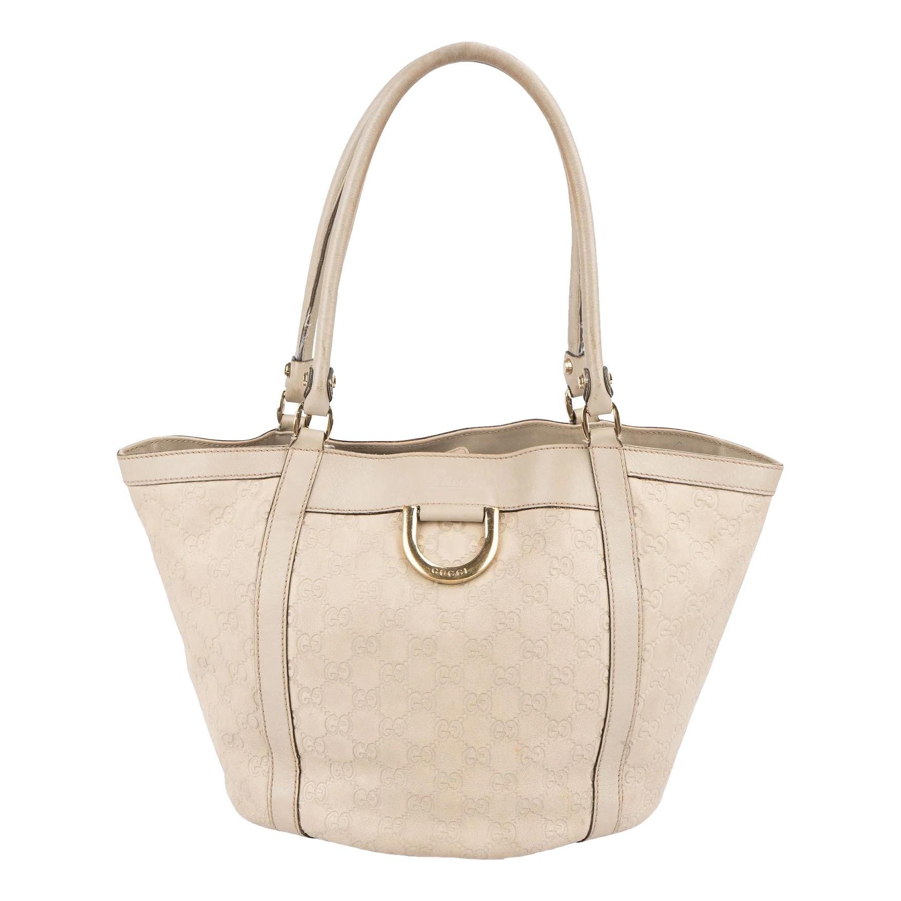 D-Ring leather handbag