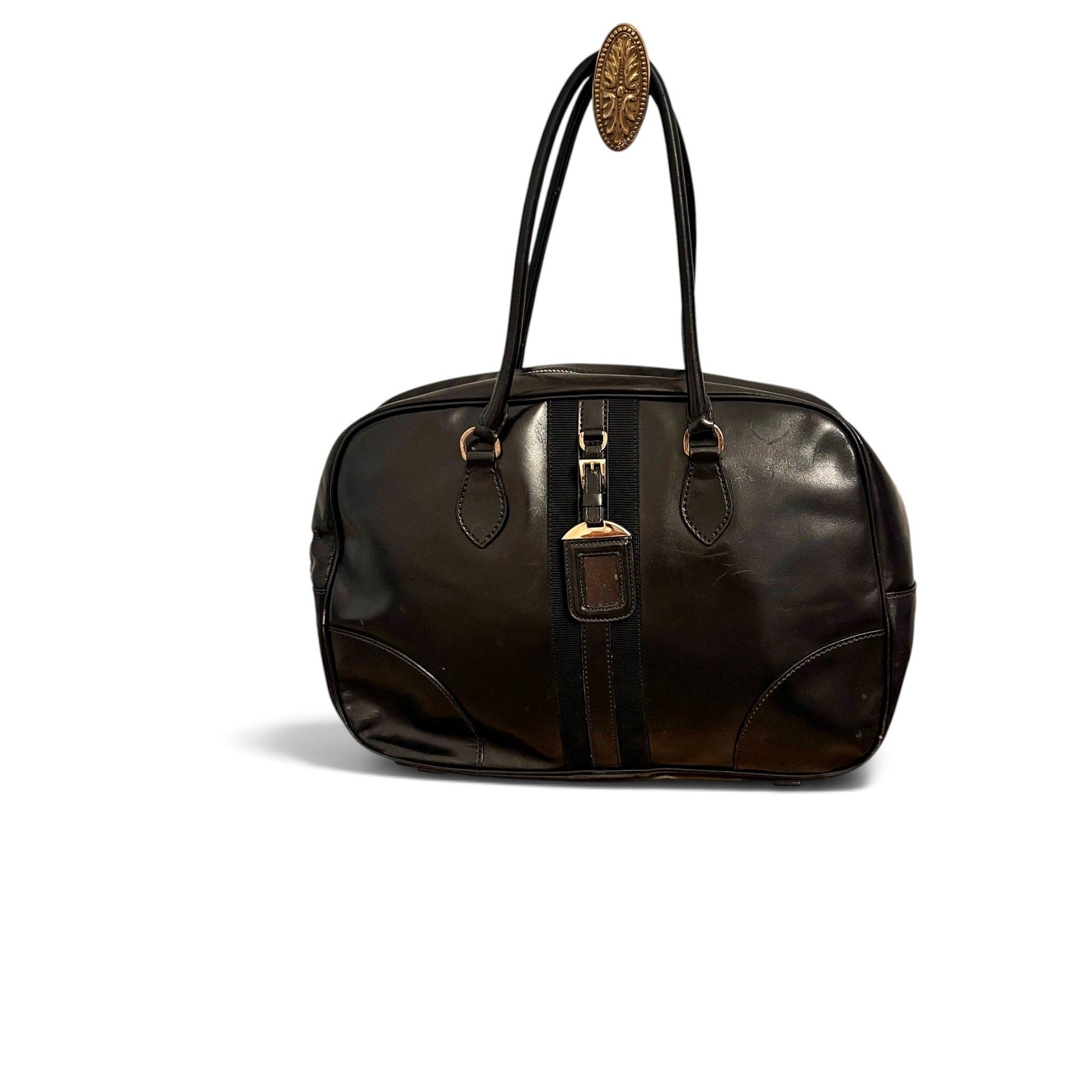 Leather handbag