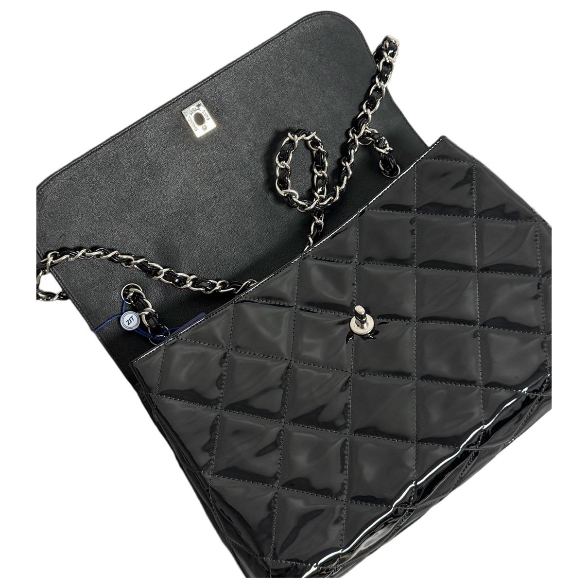 Timeless/Classique patent leather handbag