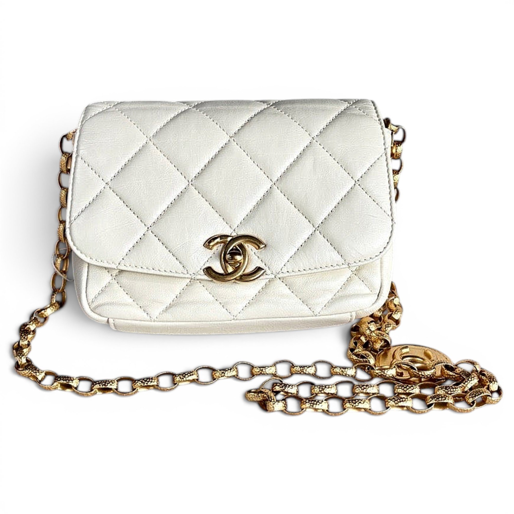 Leather mini bag