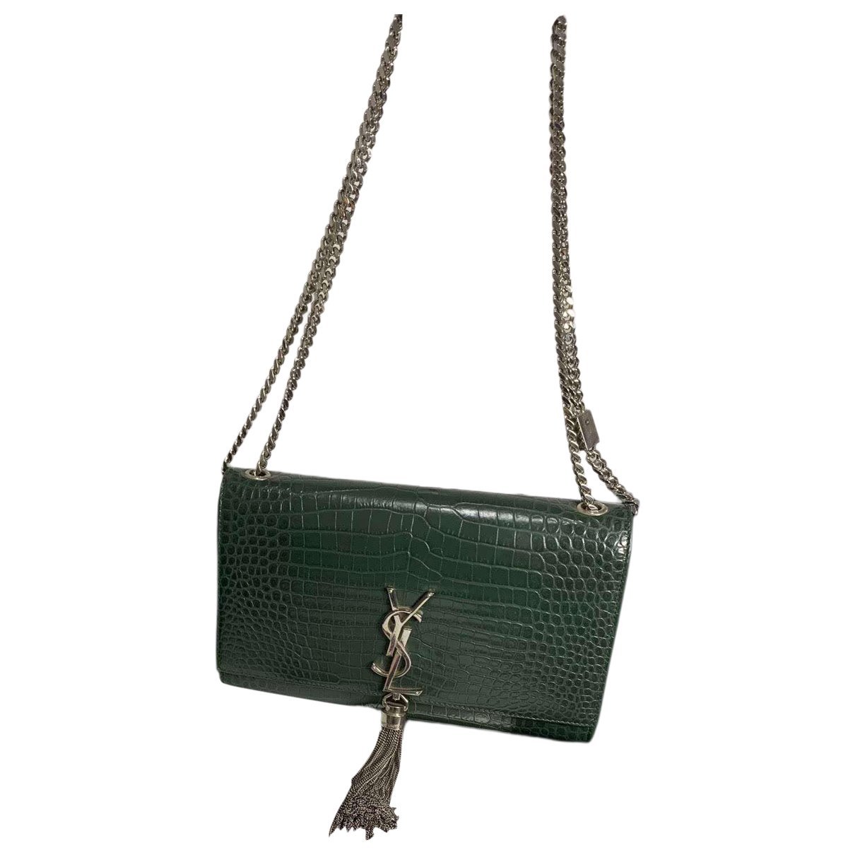 Pompom Kate leather handbag