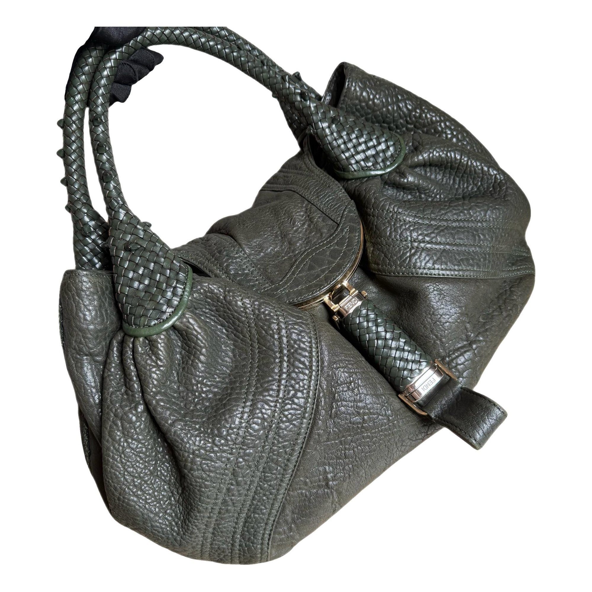 Spy leather handbag