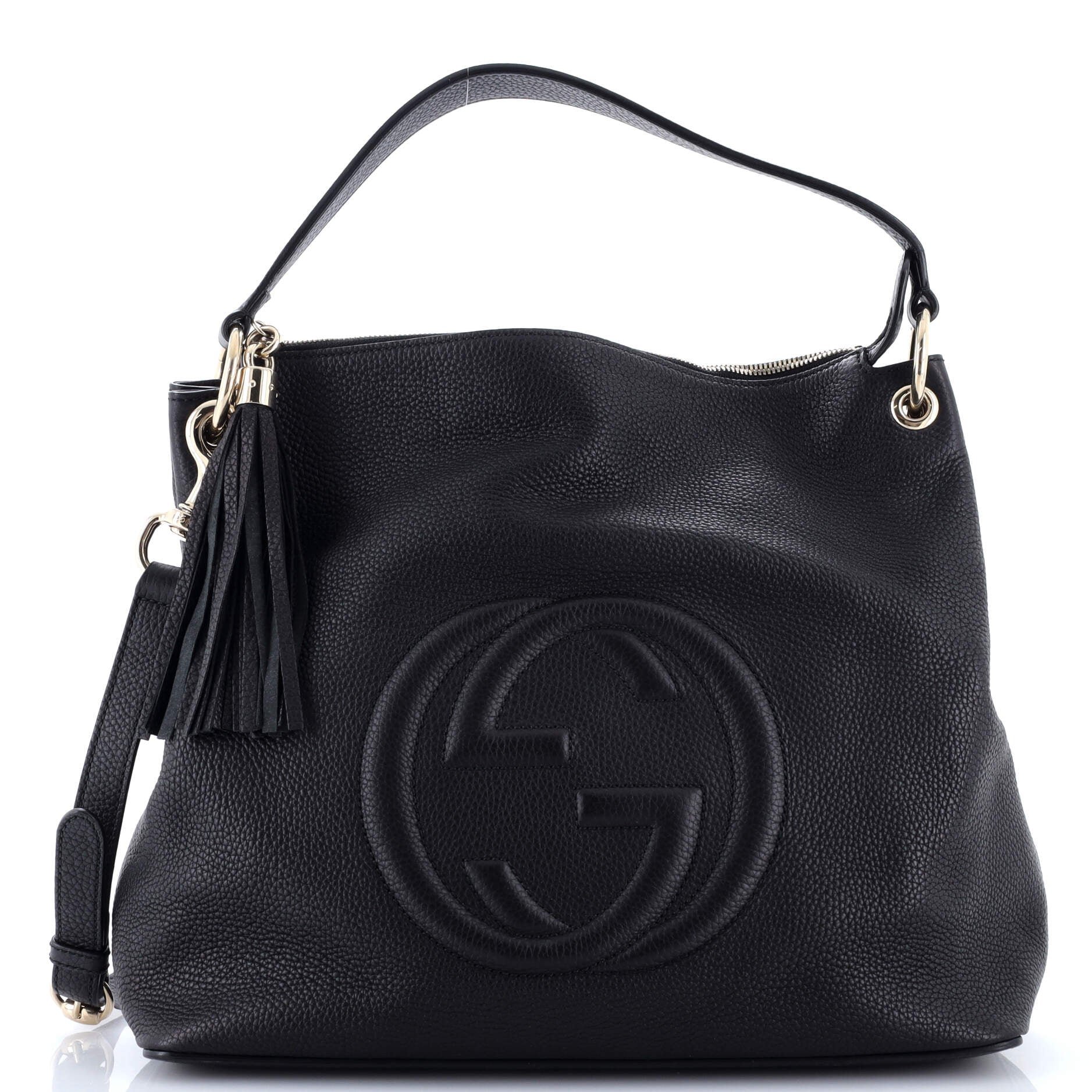 Gucci Soho Convertible Hobo Leather Large