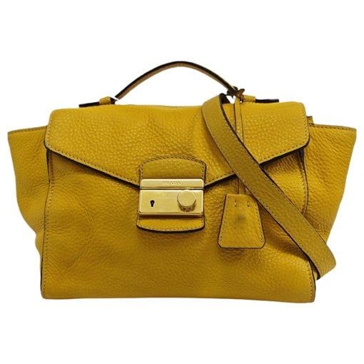 Leather handbag
