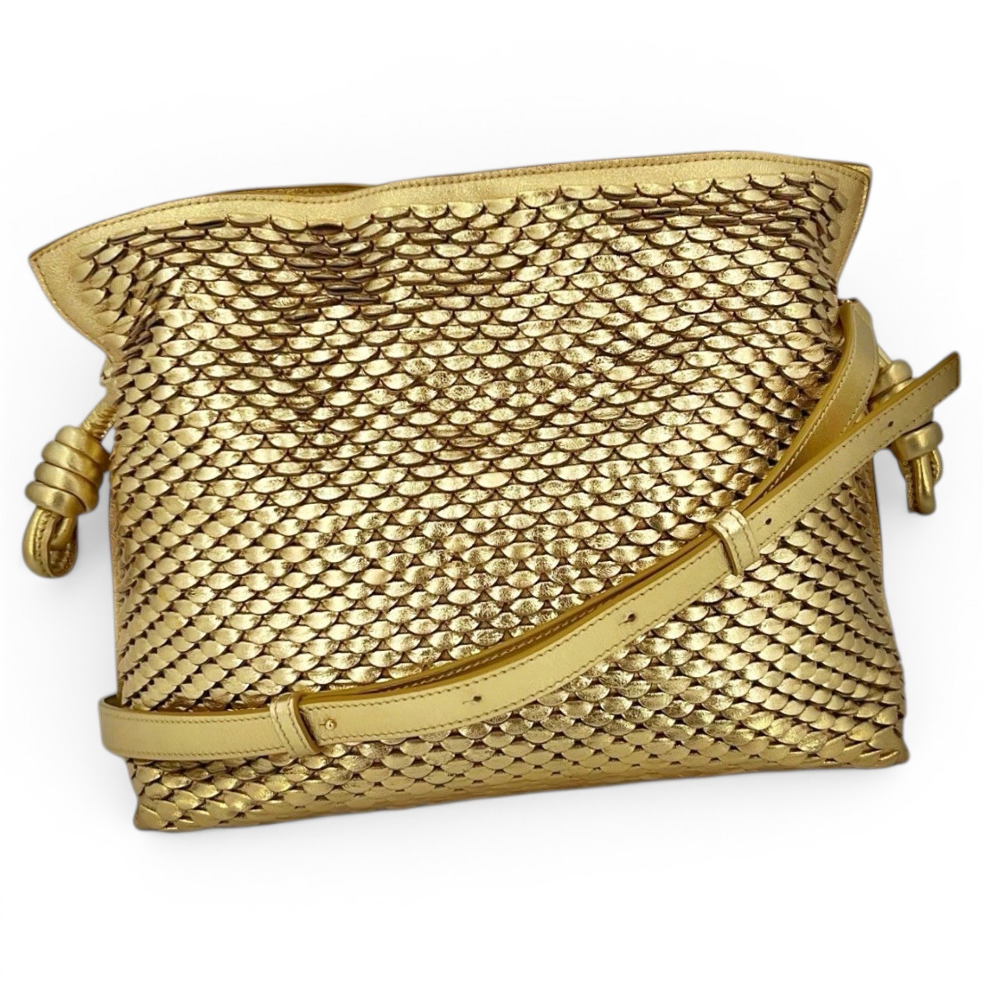 Flamenco leather handbag