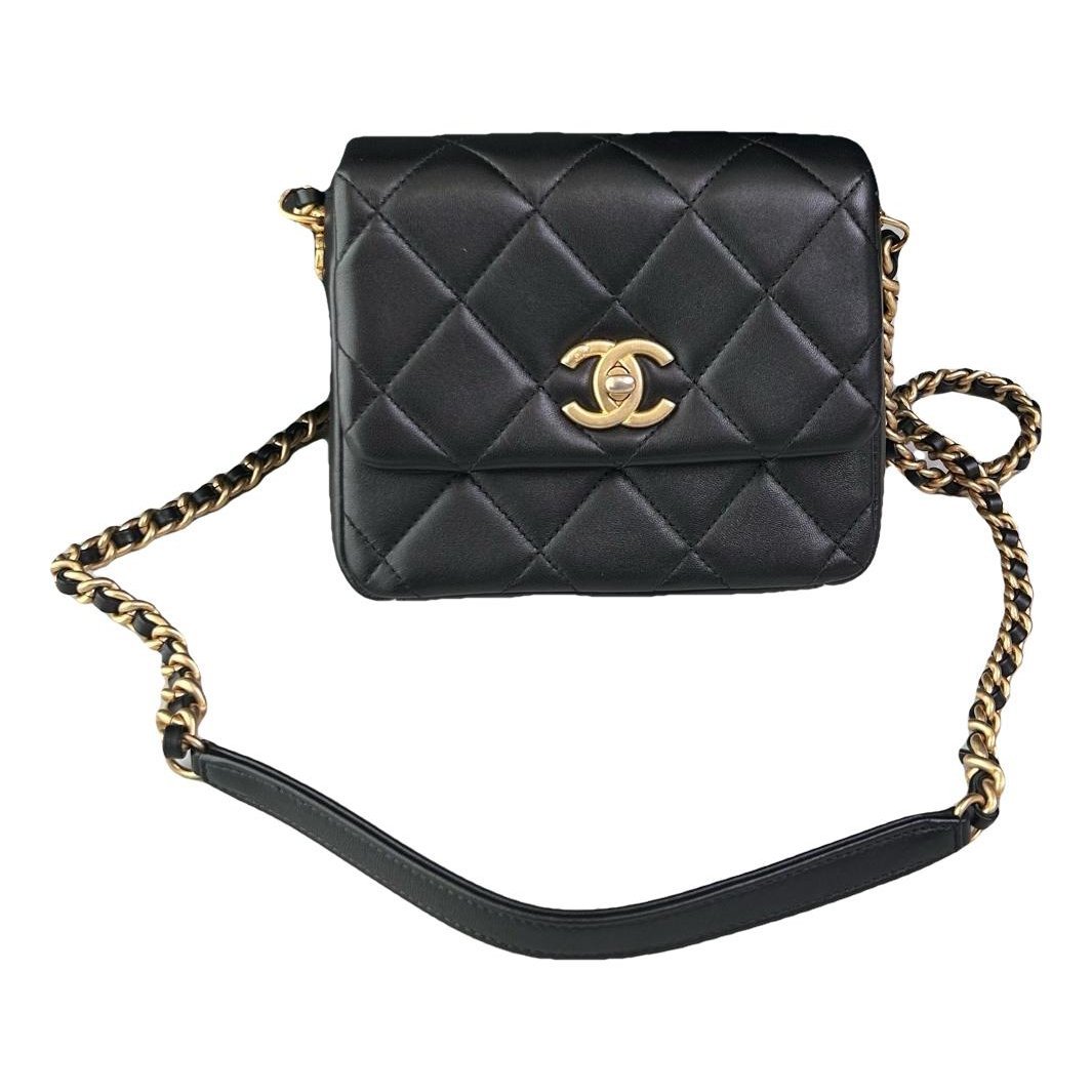 Leather crossbody bag