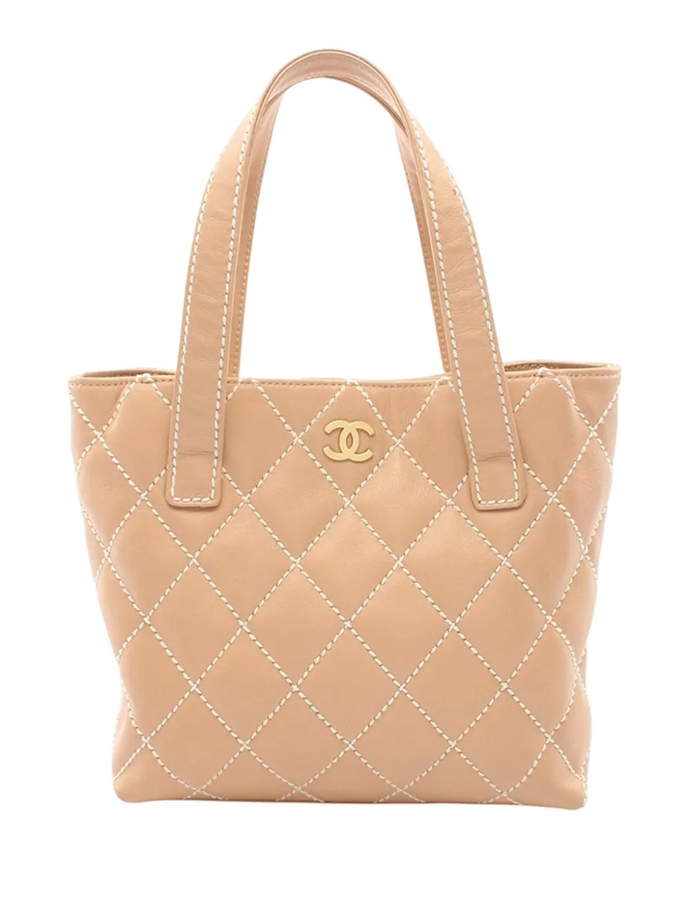 2002-2003 Small CC Quilted Calfskin Wild Stitch tote bag