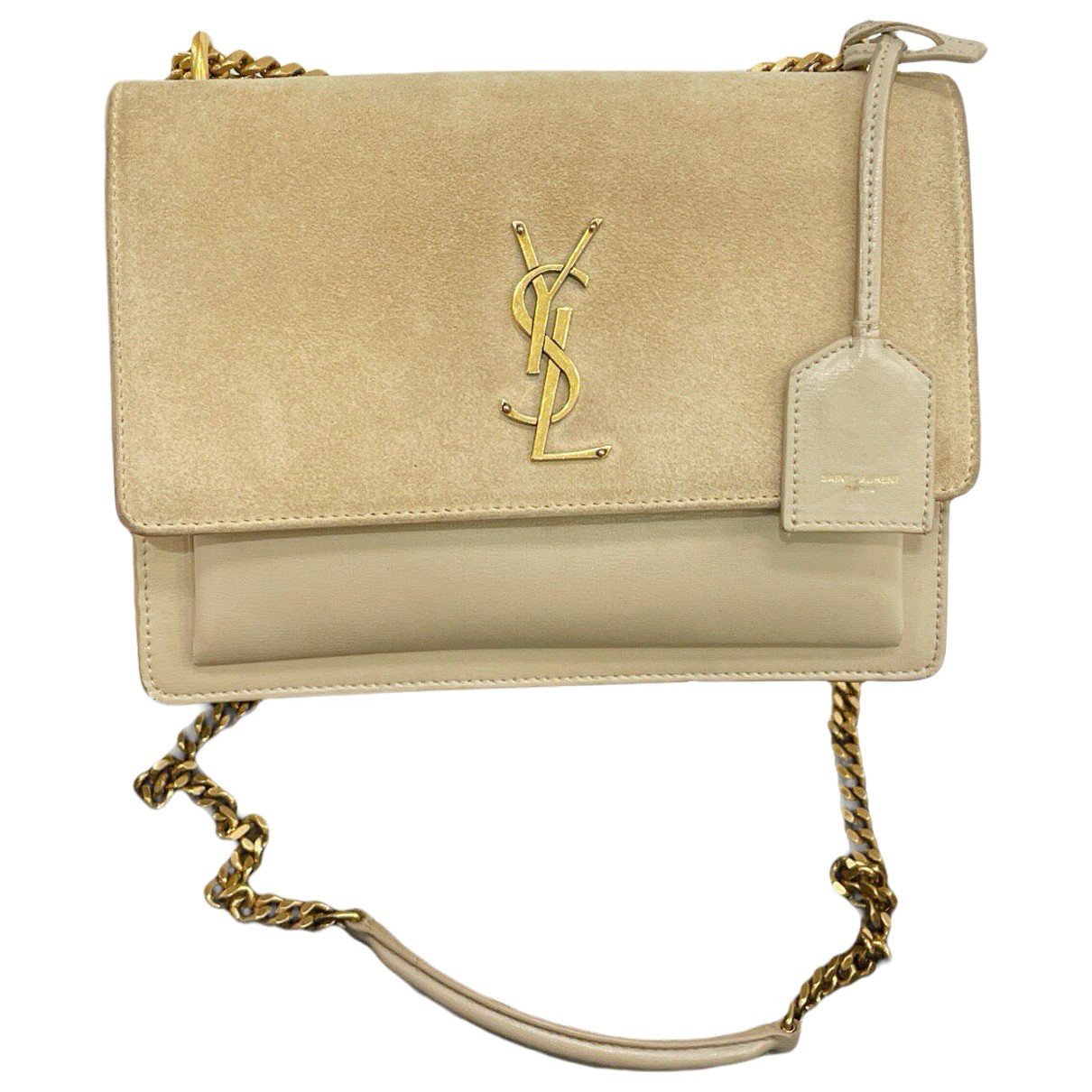 Sunset leather handbag