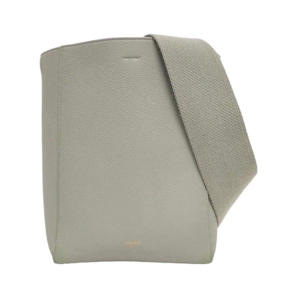 Seau Sangle leather handbag