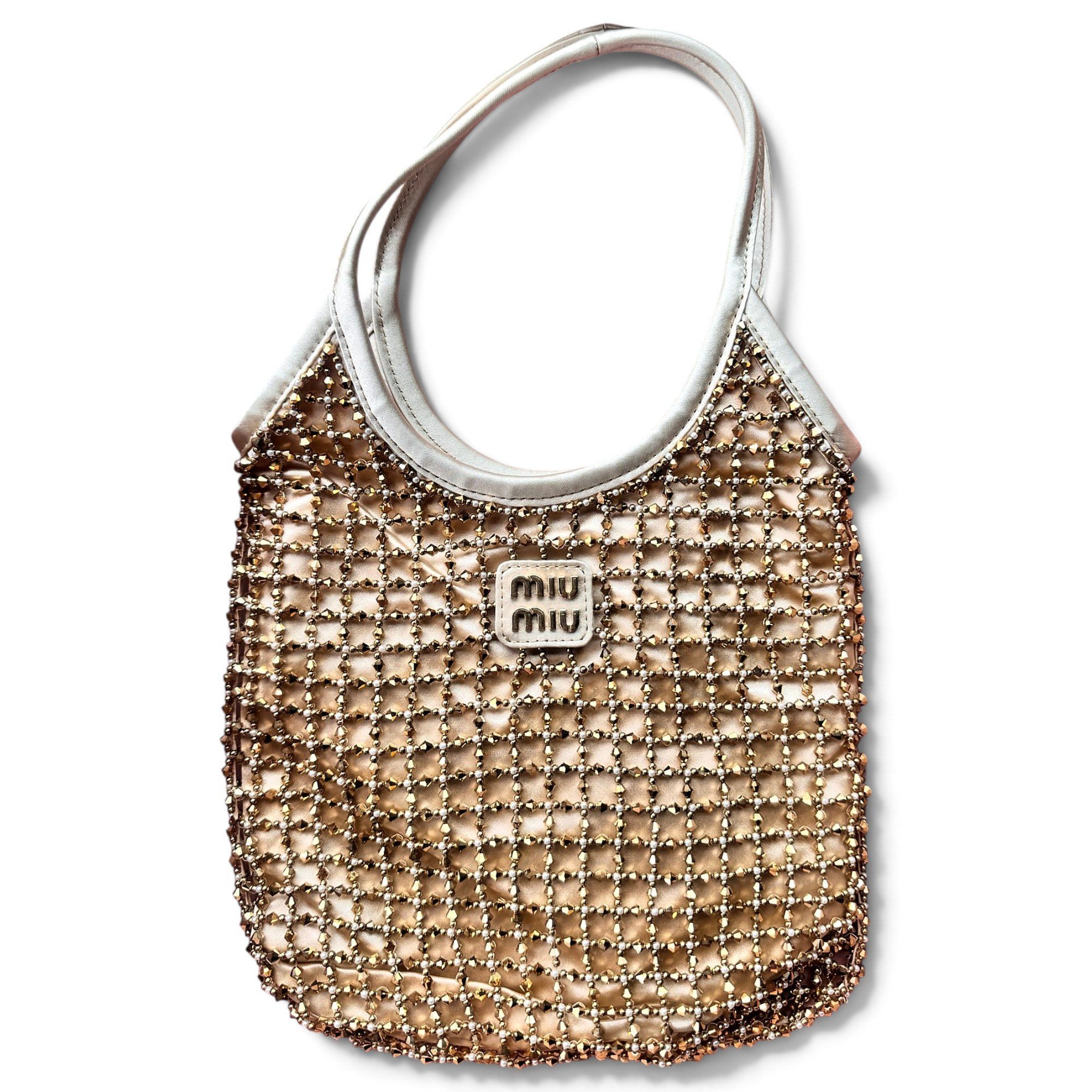Ivy silk handbag