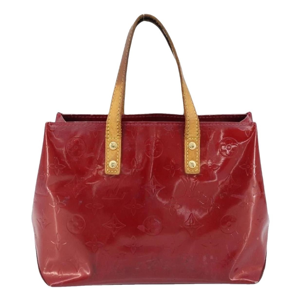 Patent leather handbag