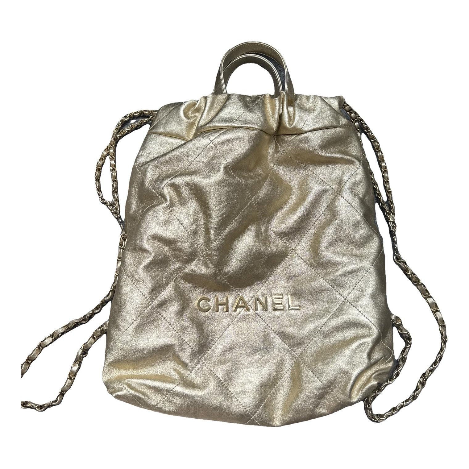 Chanel 22 leather handbag