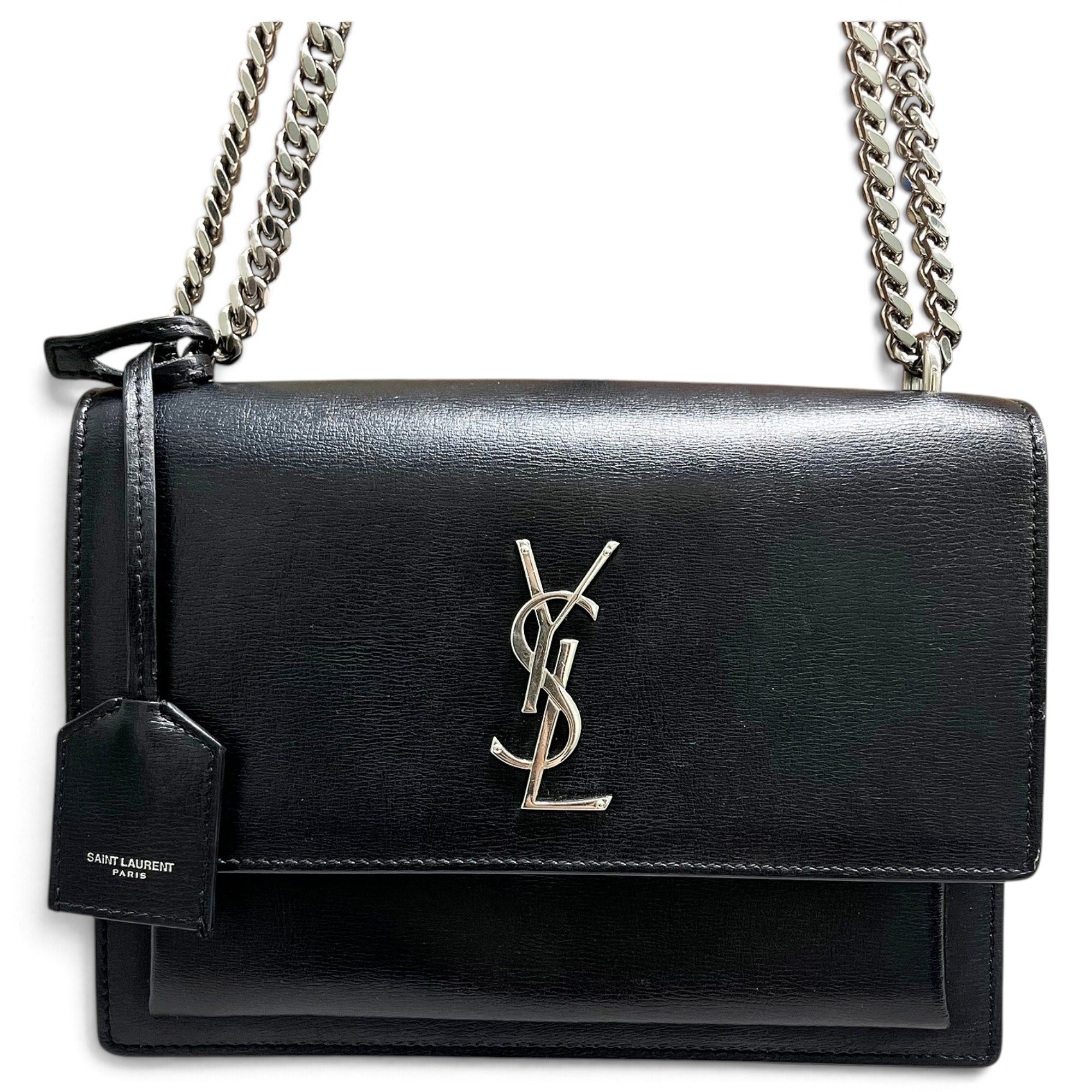 Sunset leather handbag