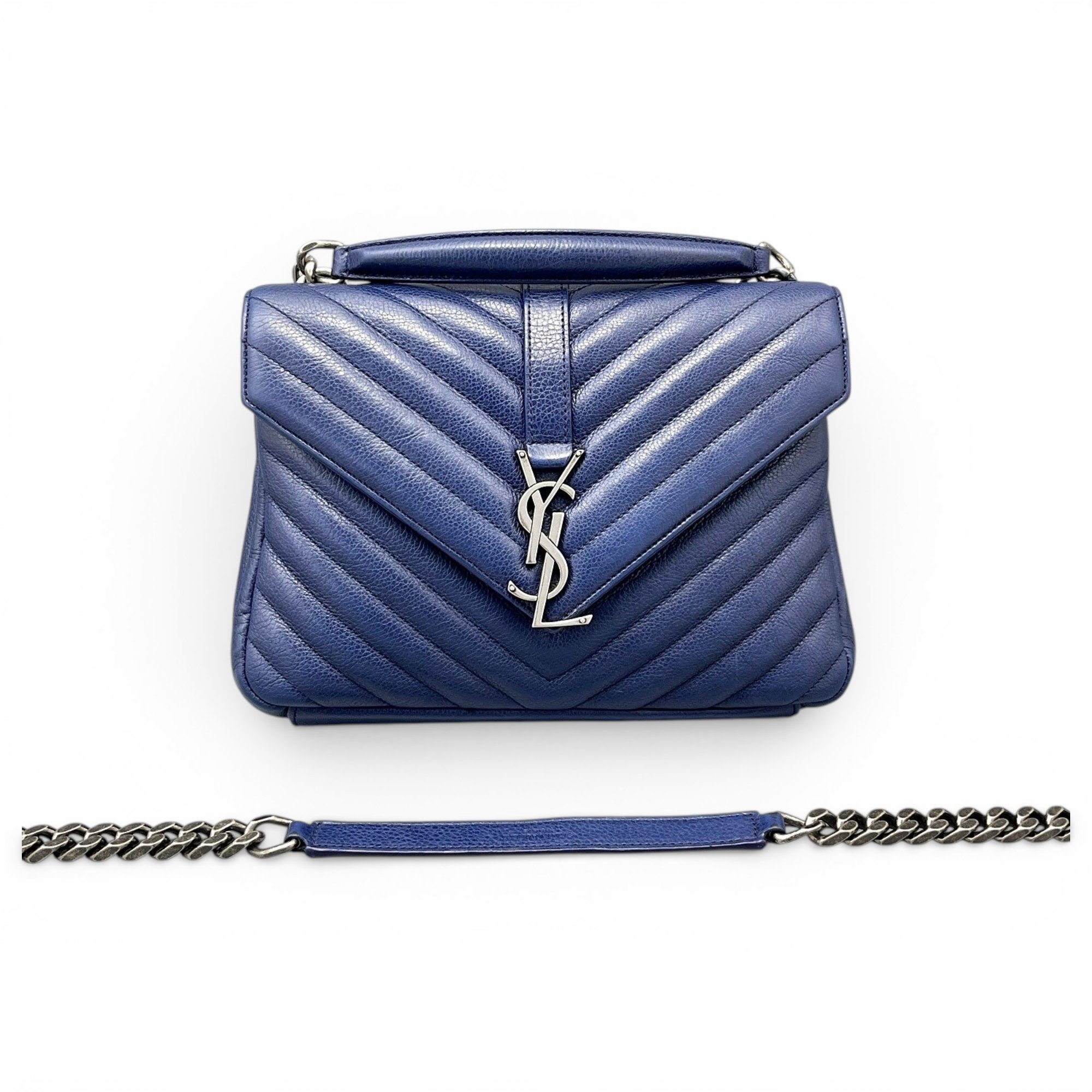 Collége monogramme leather handbag