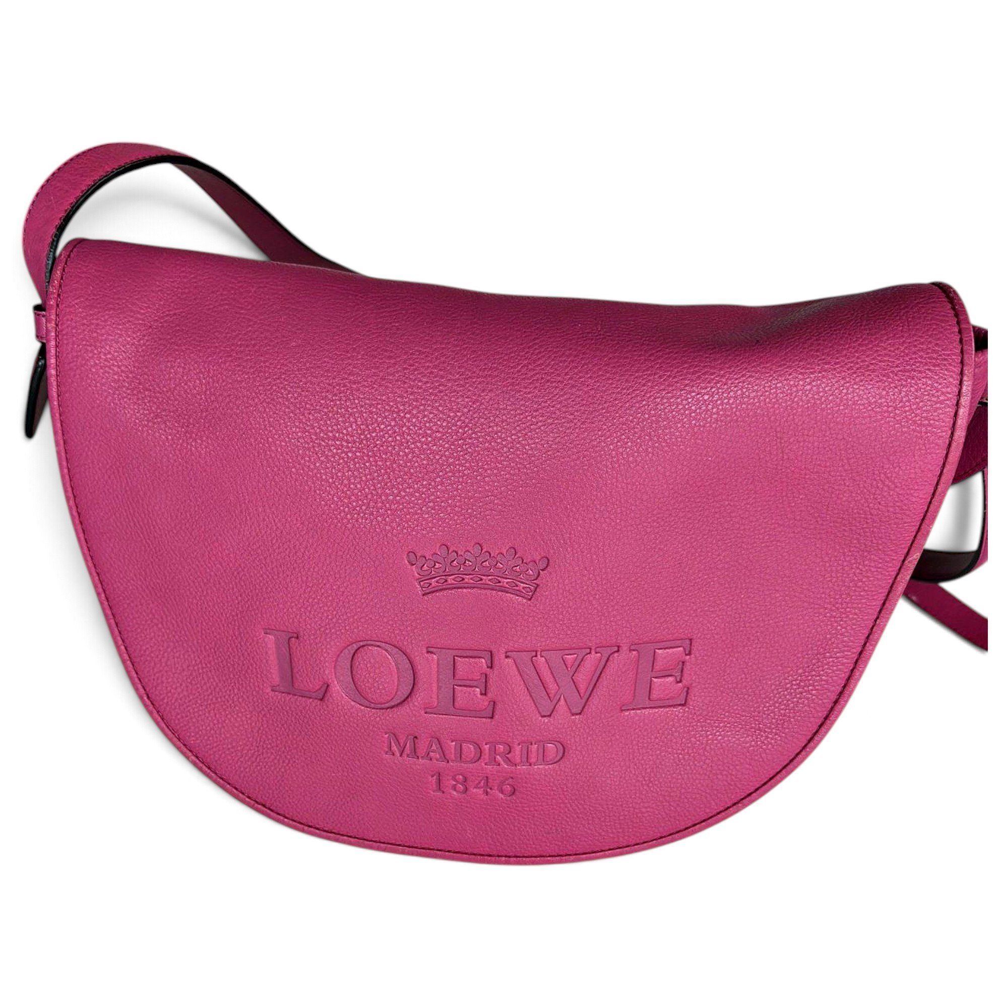 Leather handbag