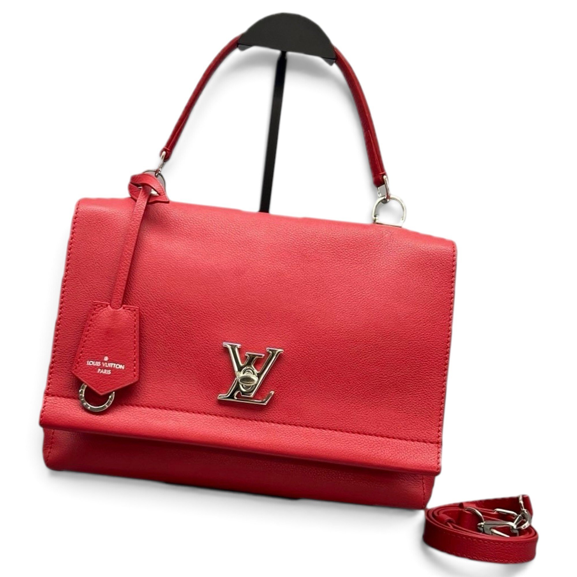 Lockme leather handbag
