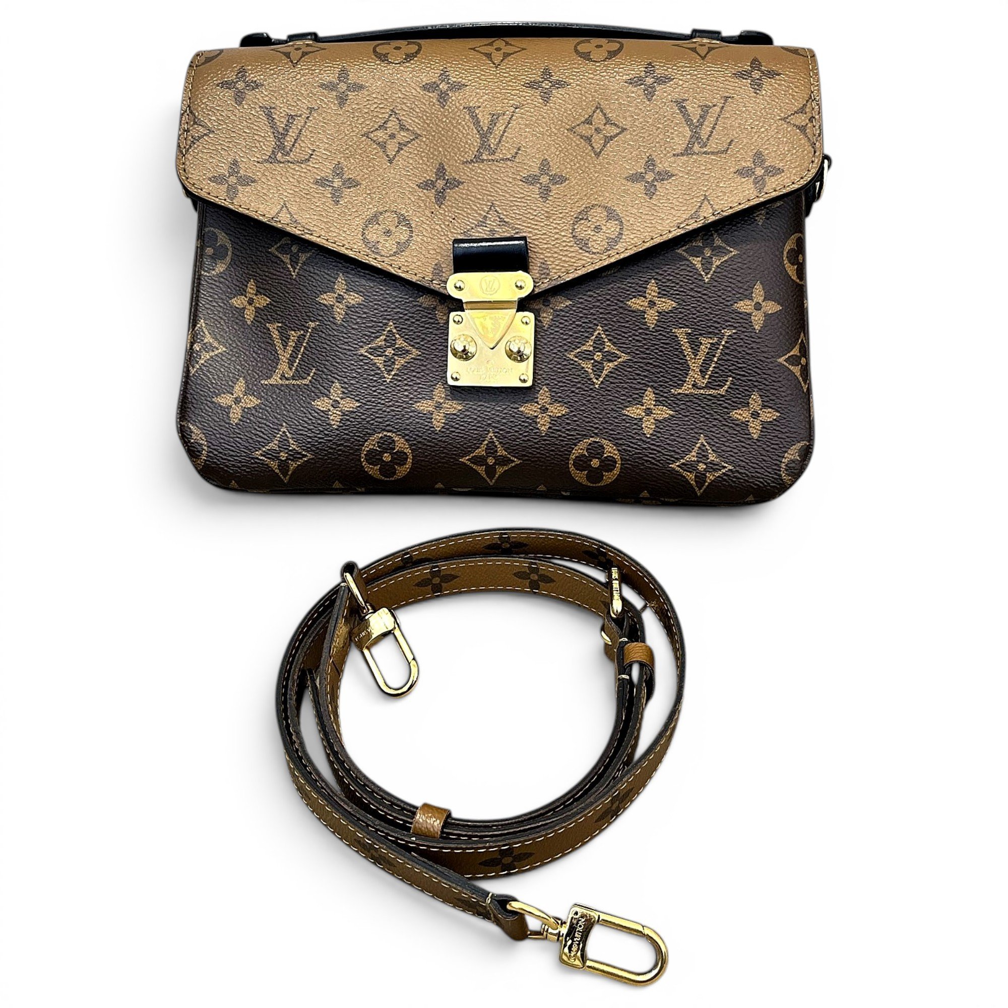 Metis leather handbag