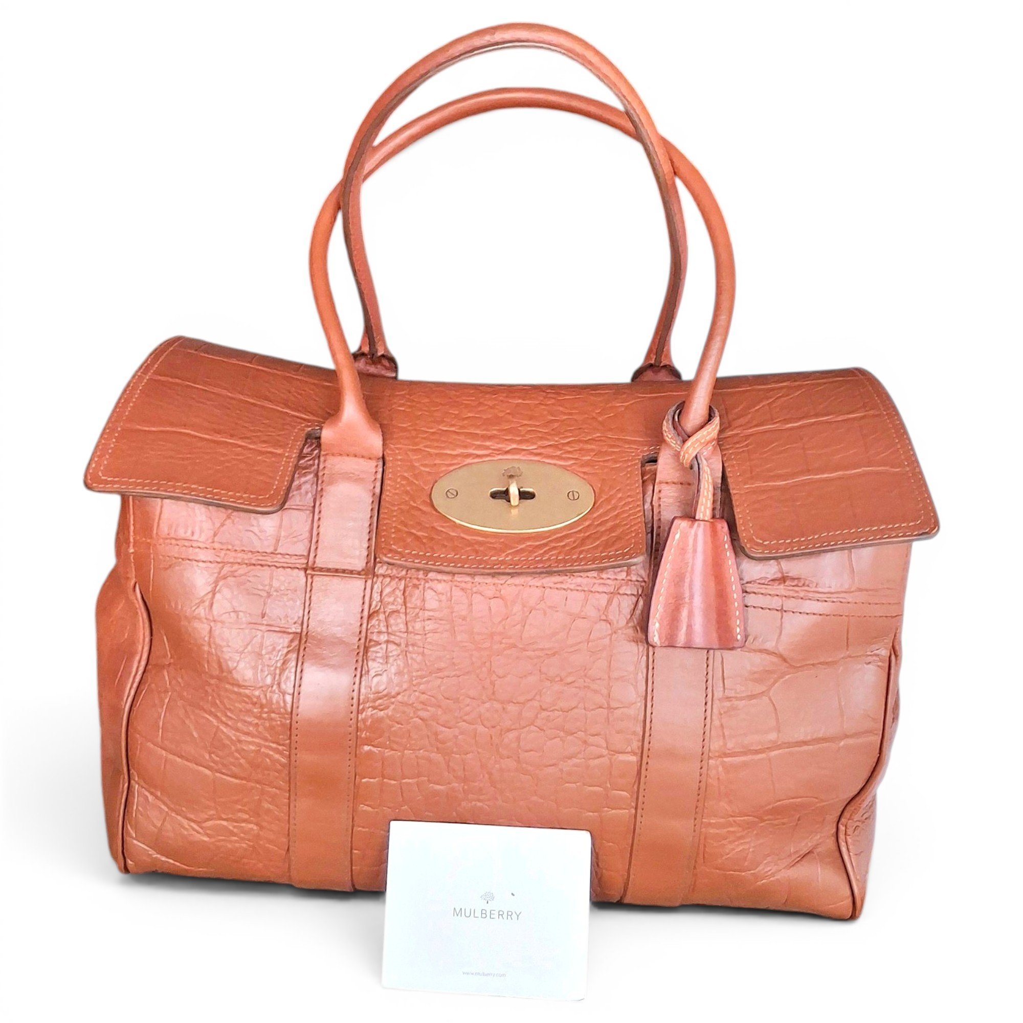 Bayswater leather handbag