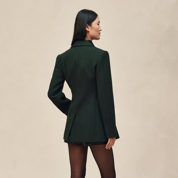 Vert Anglais Jacket With Knotted Waist