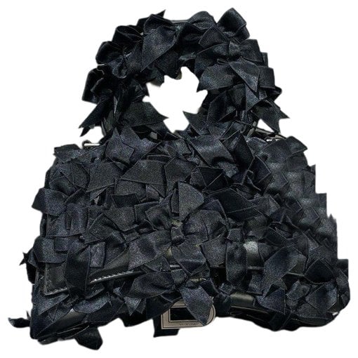 Hourglass velvet bag