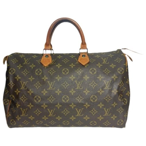 Speedy leather handbag